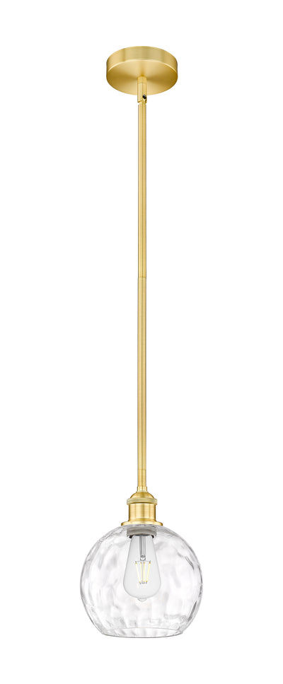 Edison Mini Pendant Antique Brass 8 Inch