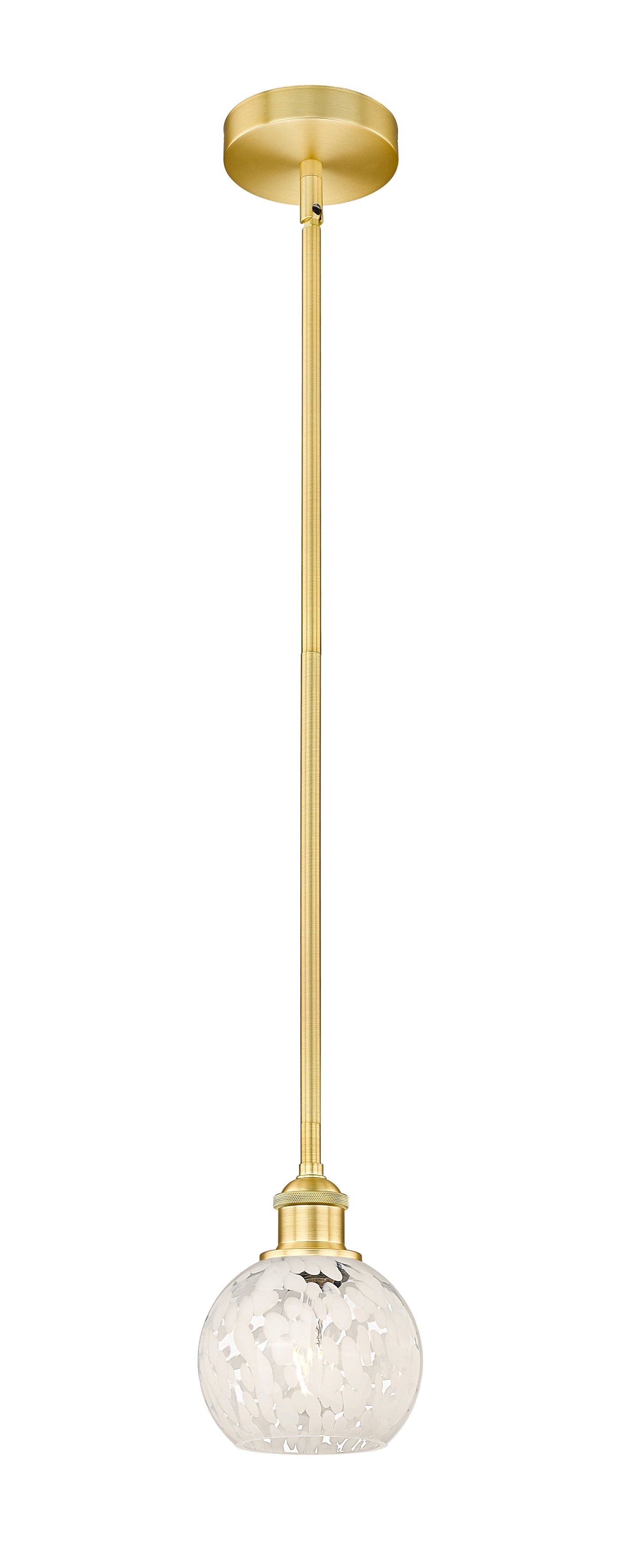 Edison Mini Pendant Antique Brass 6 Inch