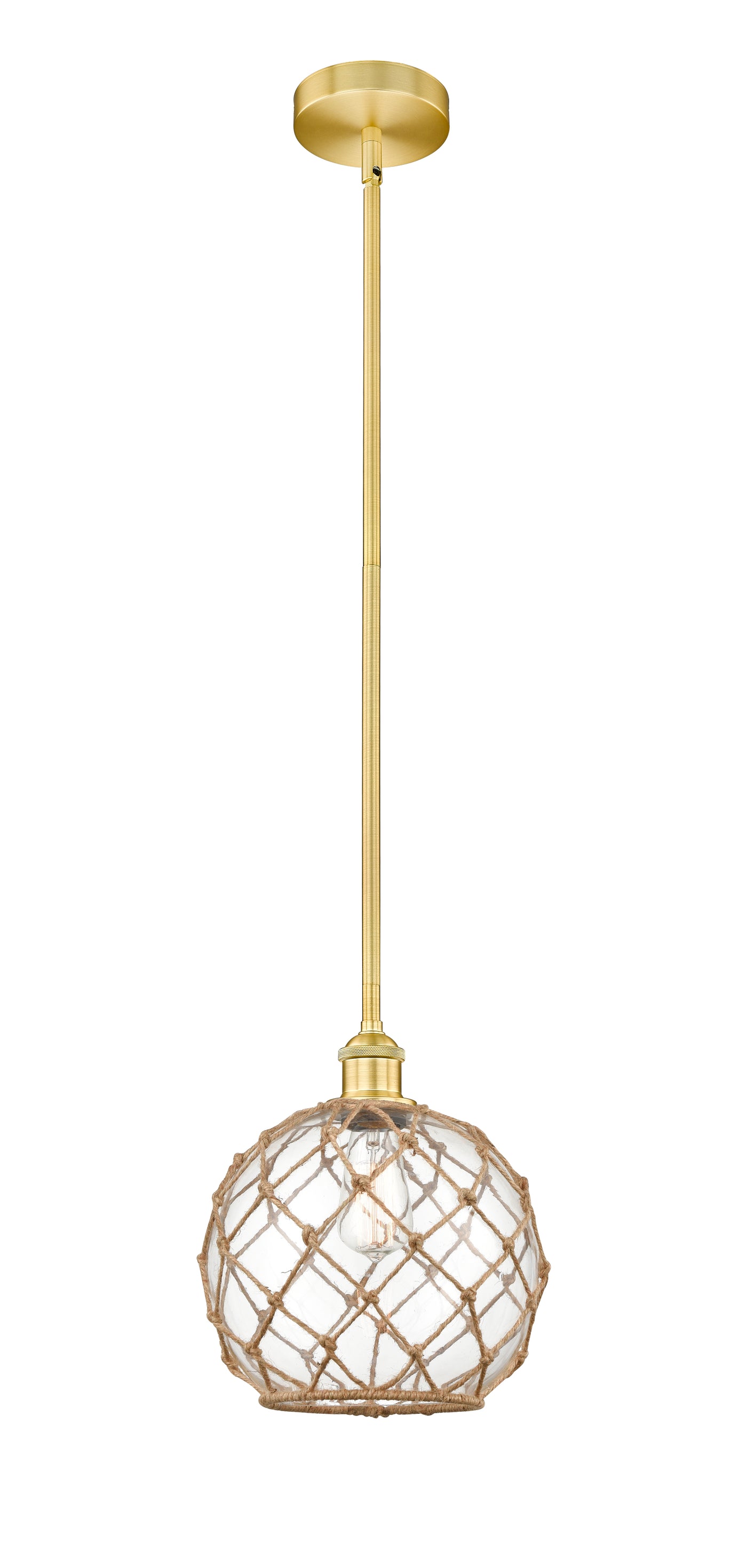 Edison Mini Pendant Antique Brass Finish