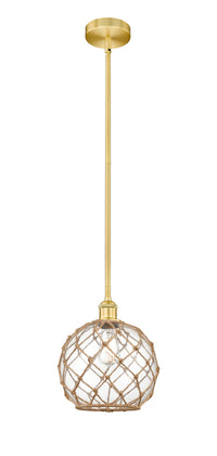 Edison Mini Pendant Antique Brass Finish