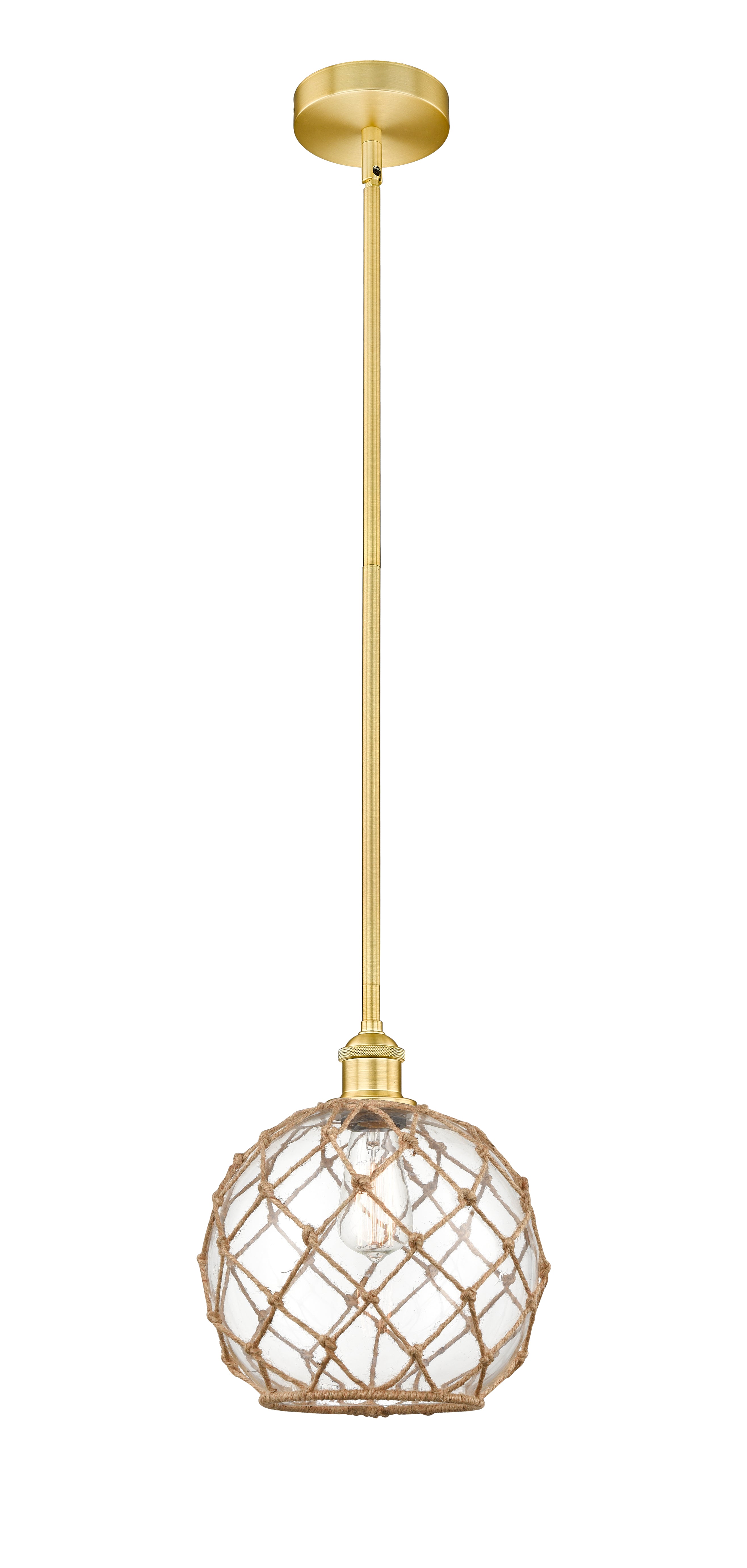 Edison Mini Pendant Antique Brass Finish