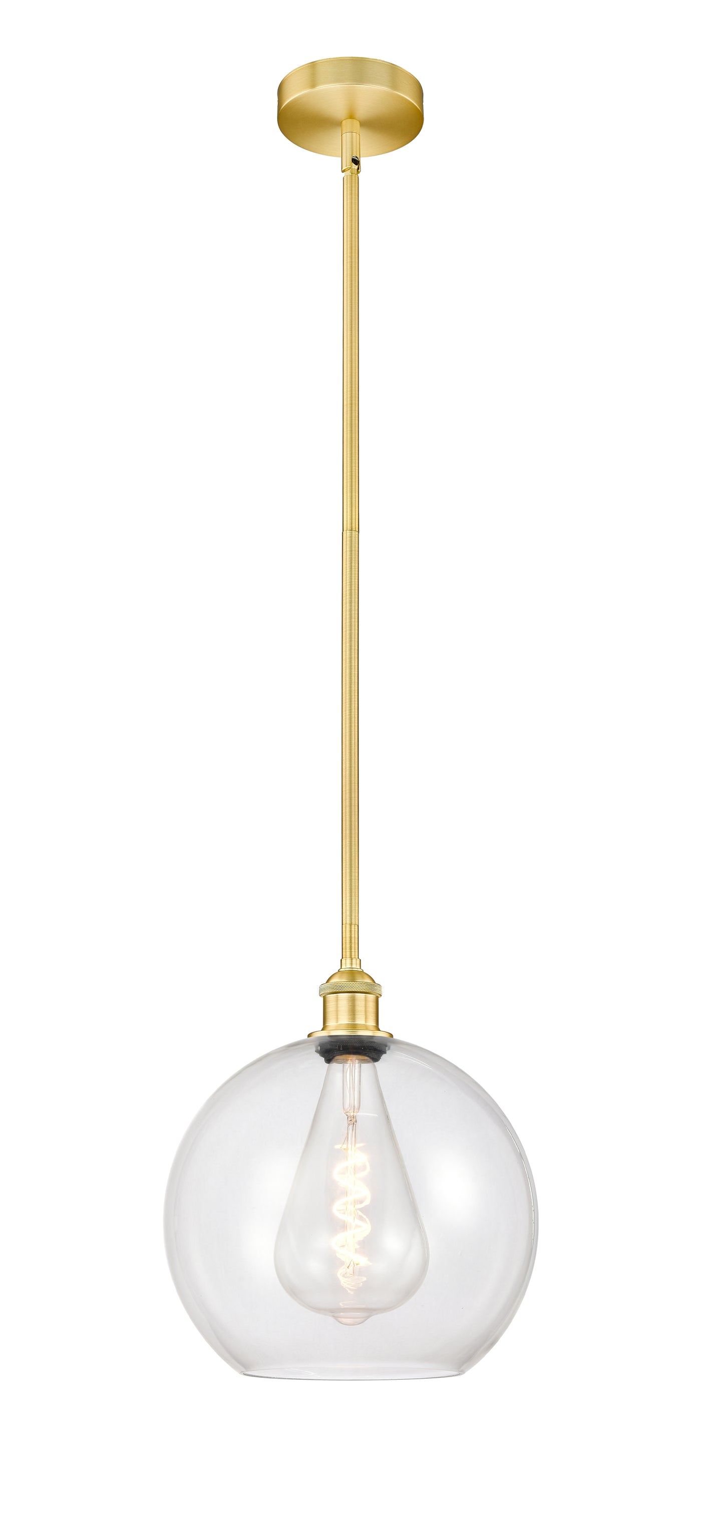 Edison Mini Pendant Antique Brass Finish