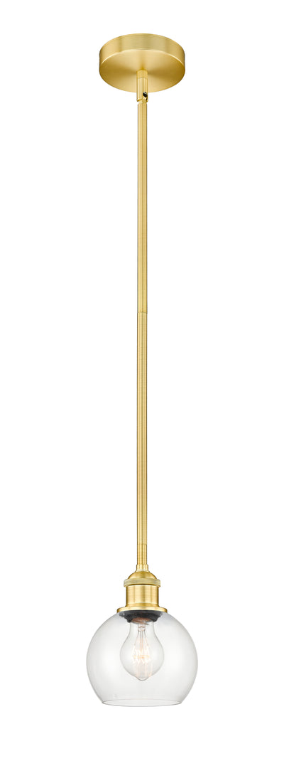 Edison Mini Pendant Antique Brass Finish