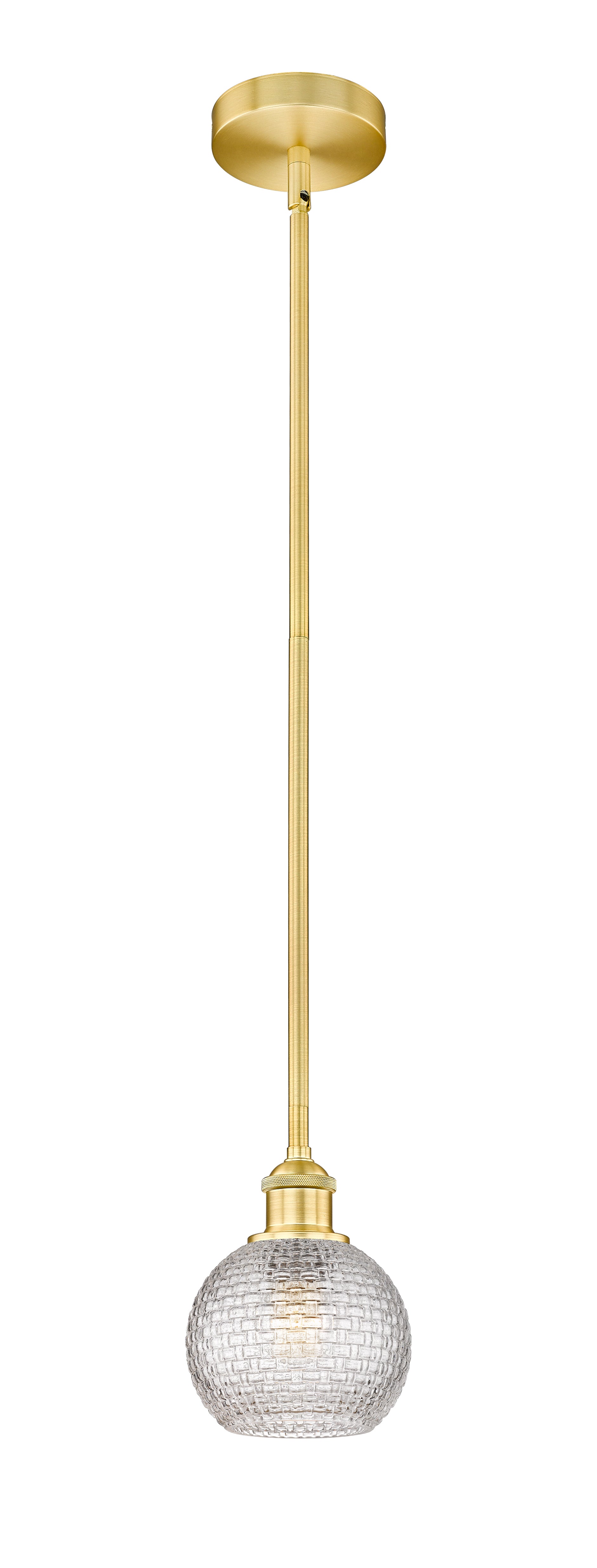 Edison Mini Pendant Antique Brass Finish