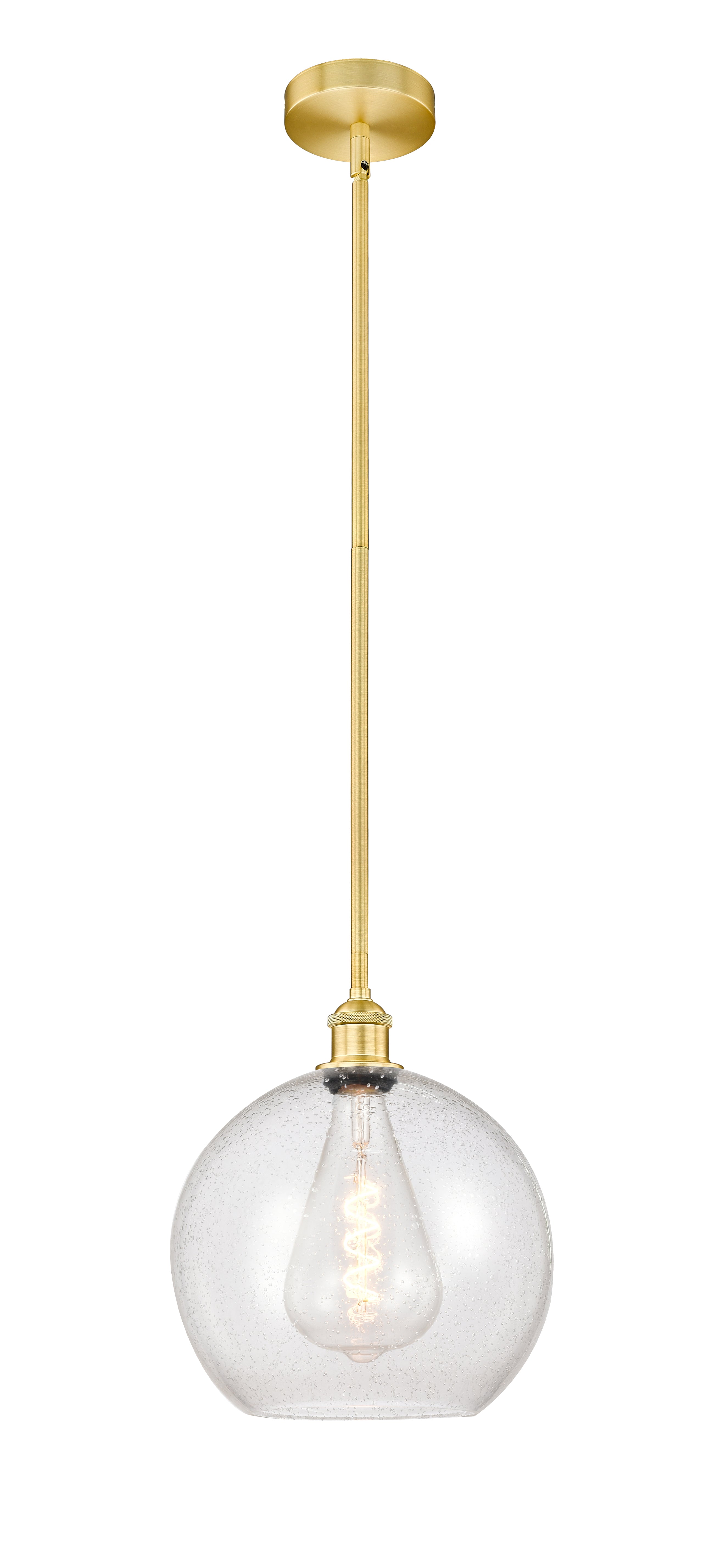Edison Mini Pendant Antique Brass Finish