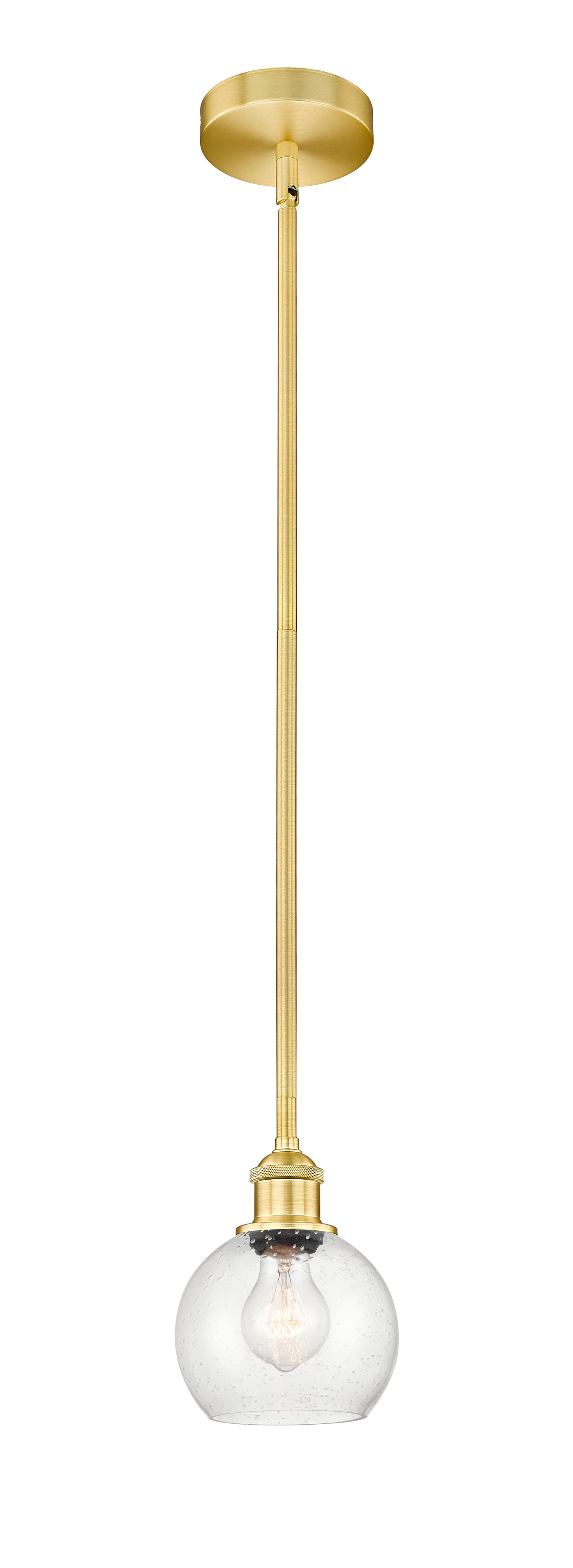 Edison Mini Pendant Antique Brass Finish