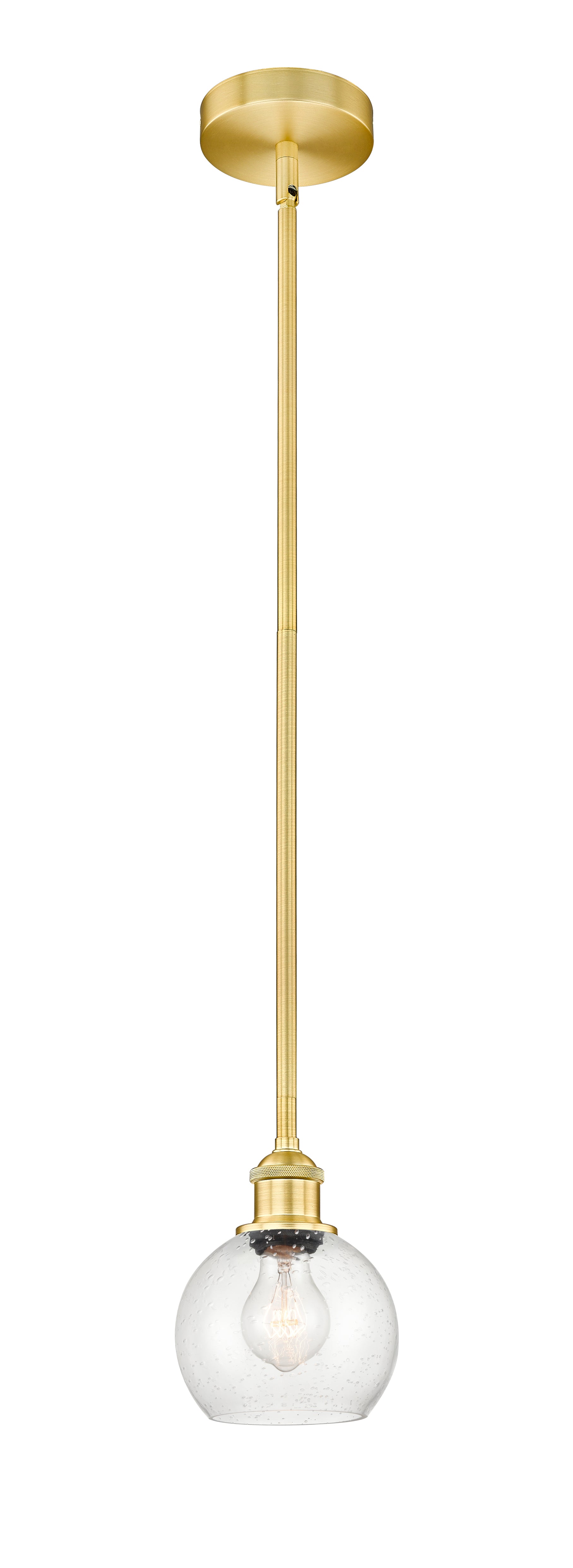 Edison Mini Pendant Antique Brass Finish