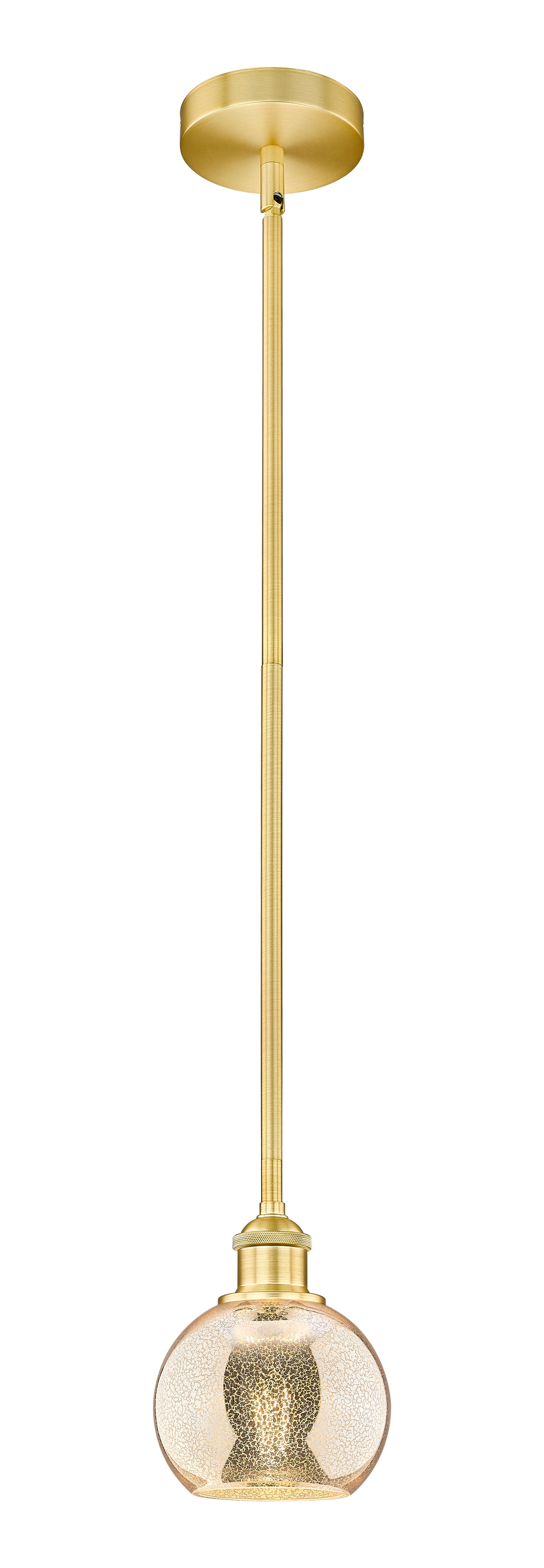 Edison Mini Pendant Antique Brass Finish