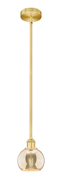 Edison Mini Pendant Antique Brass Finish