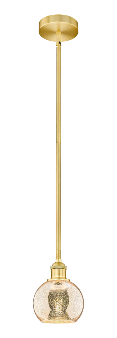 Edison Mini Pendant Antique Brass Finish