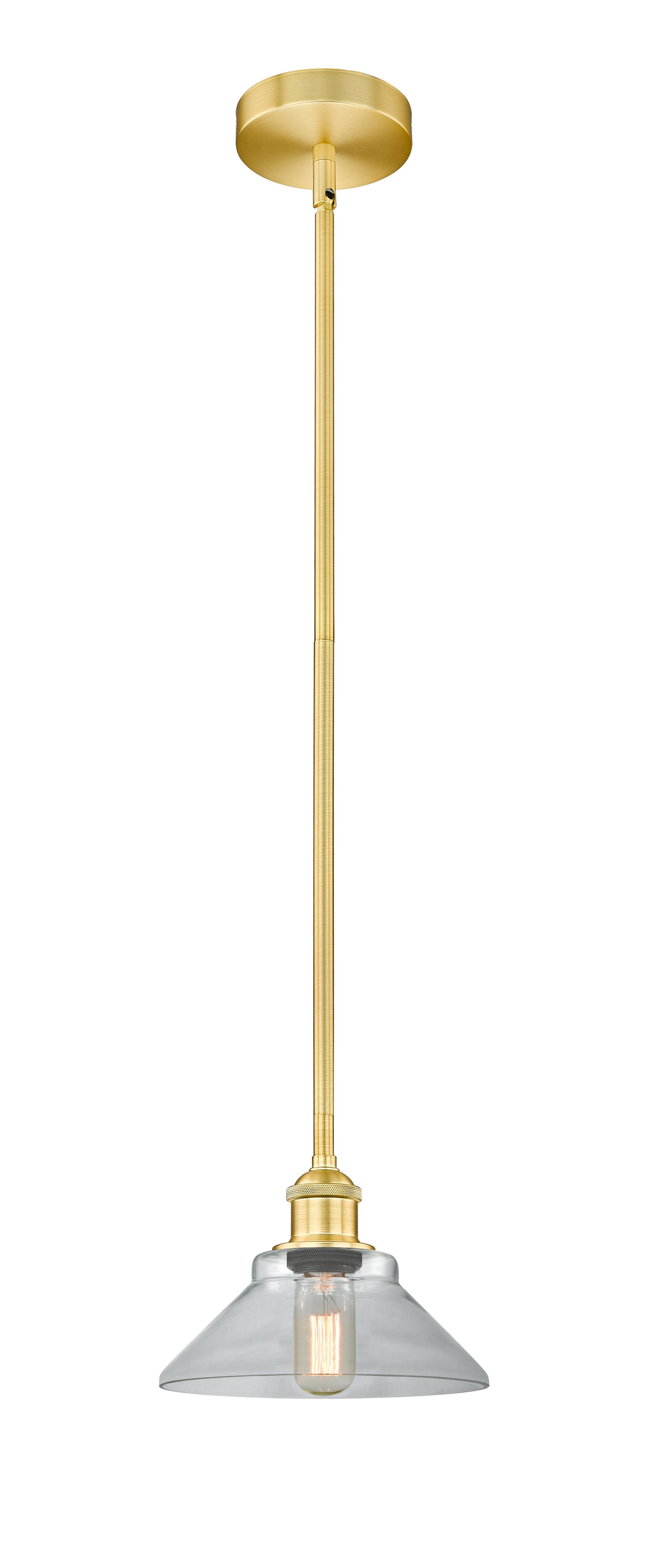 Edison Mini Pendant Antique Brass Finish