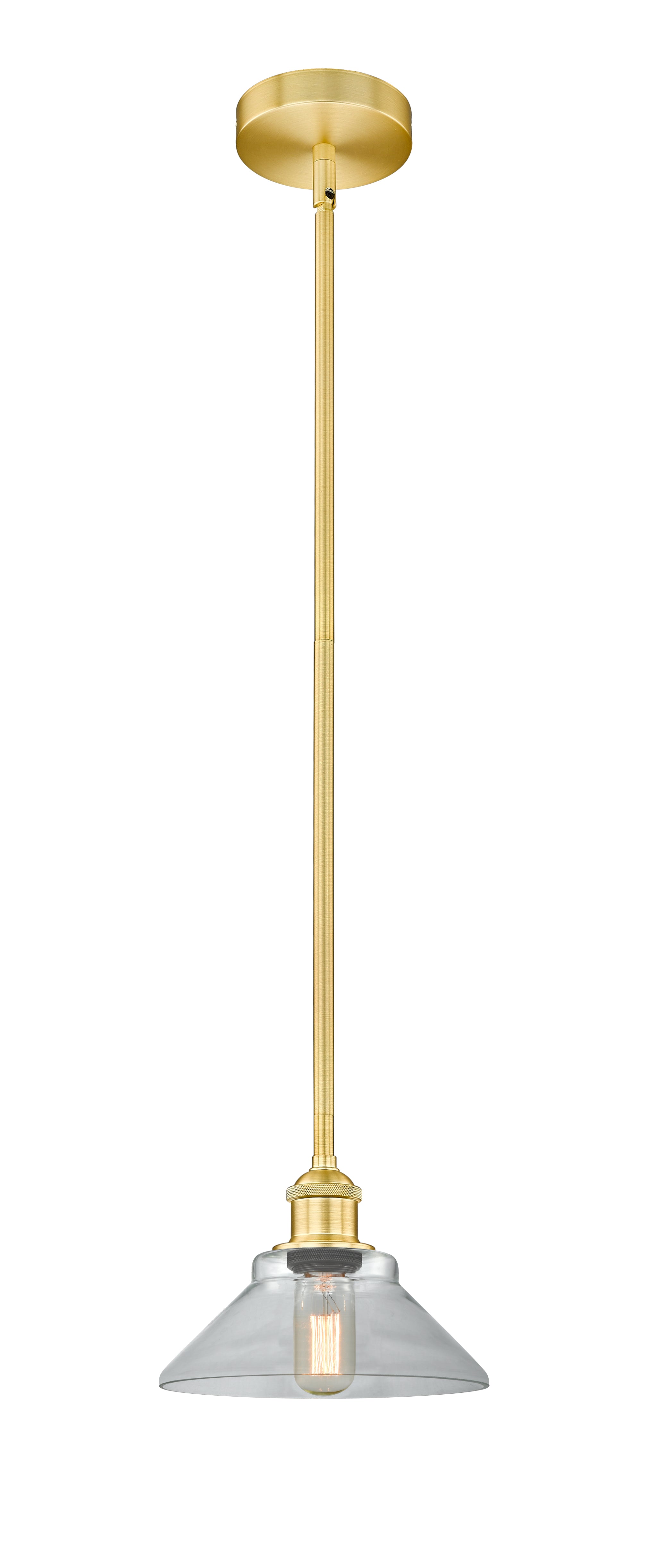 Edison Mini Pendant Antique Brass Finish