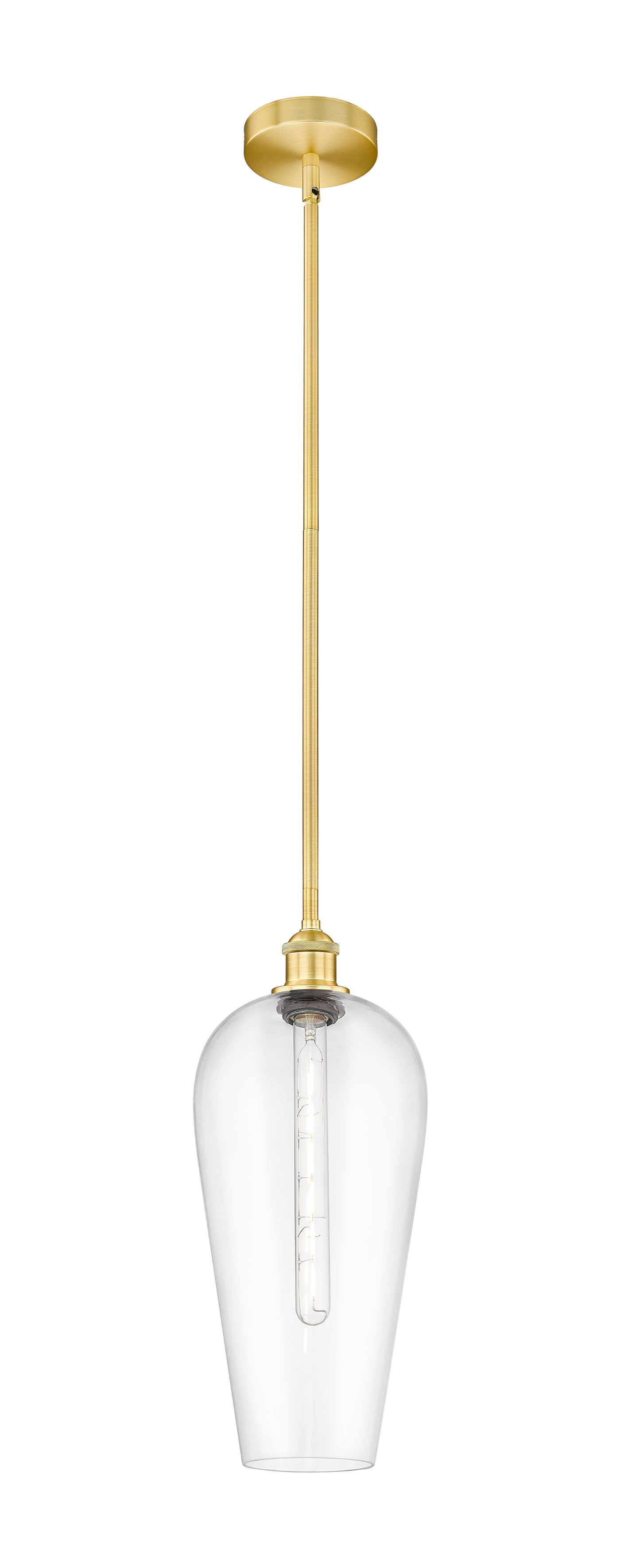 Edison Mini Pendant Antique Brass Finish
