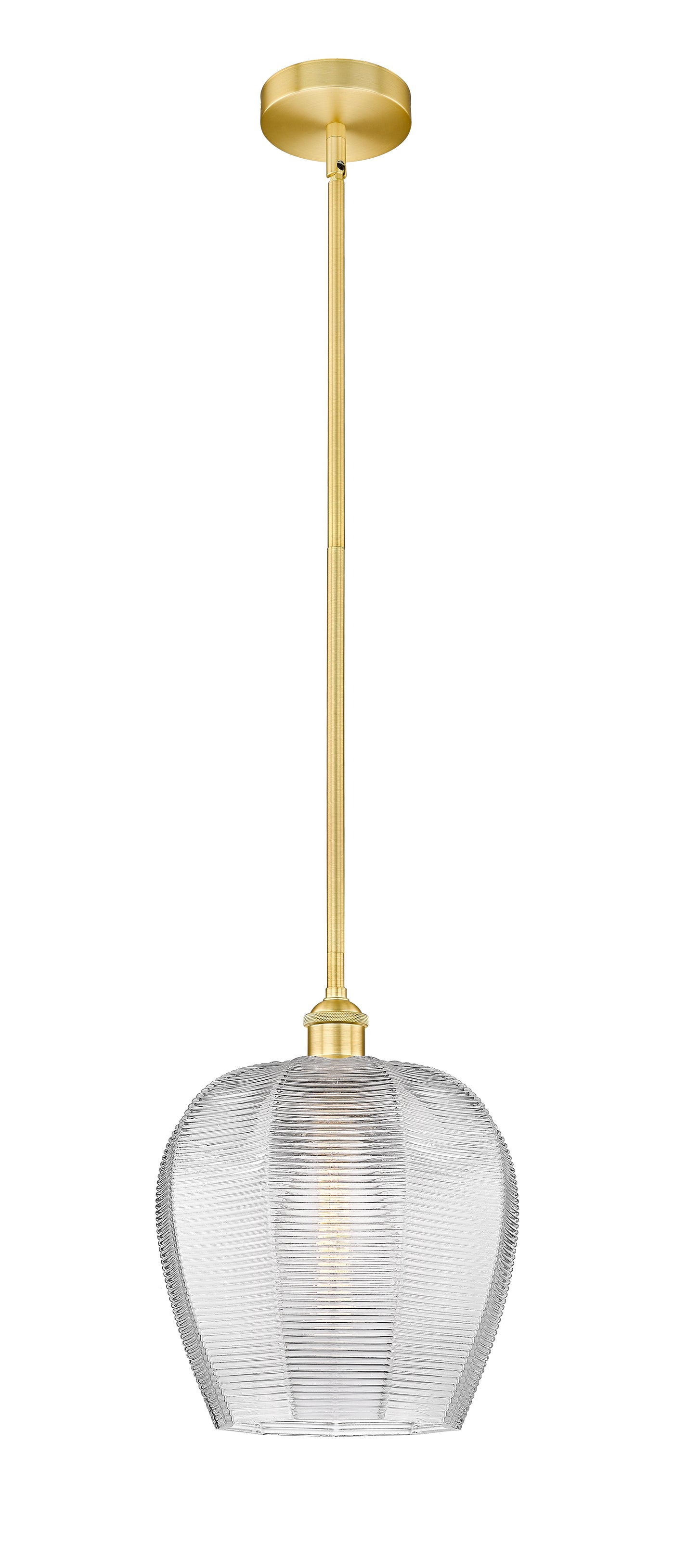 Edison Mini Pendant Cast Brass Antique