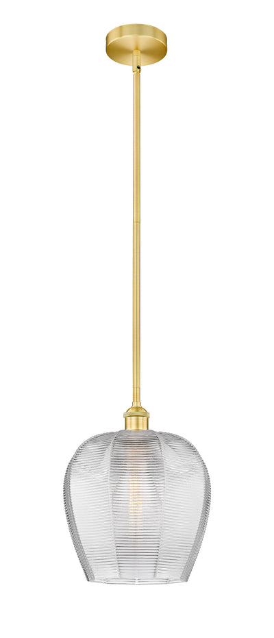 Edison Mini Pendant Cast Brass Antique