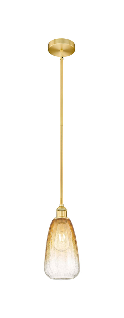 Edison Mini Pendant Antique Brass 6 Inch