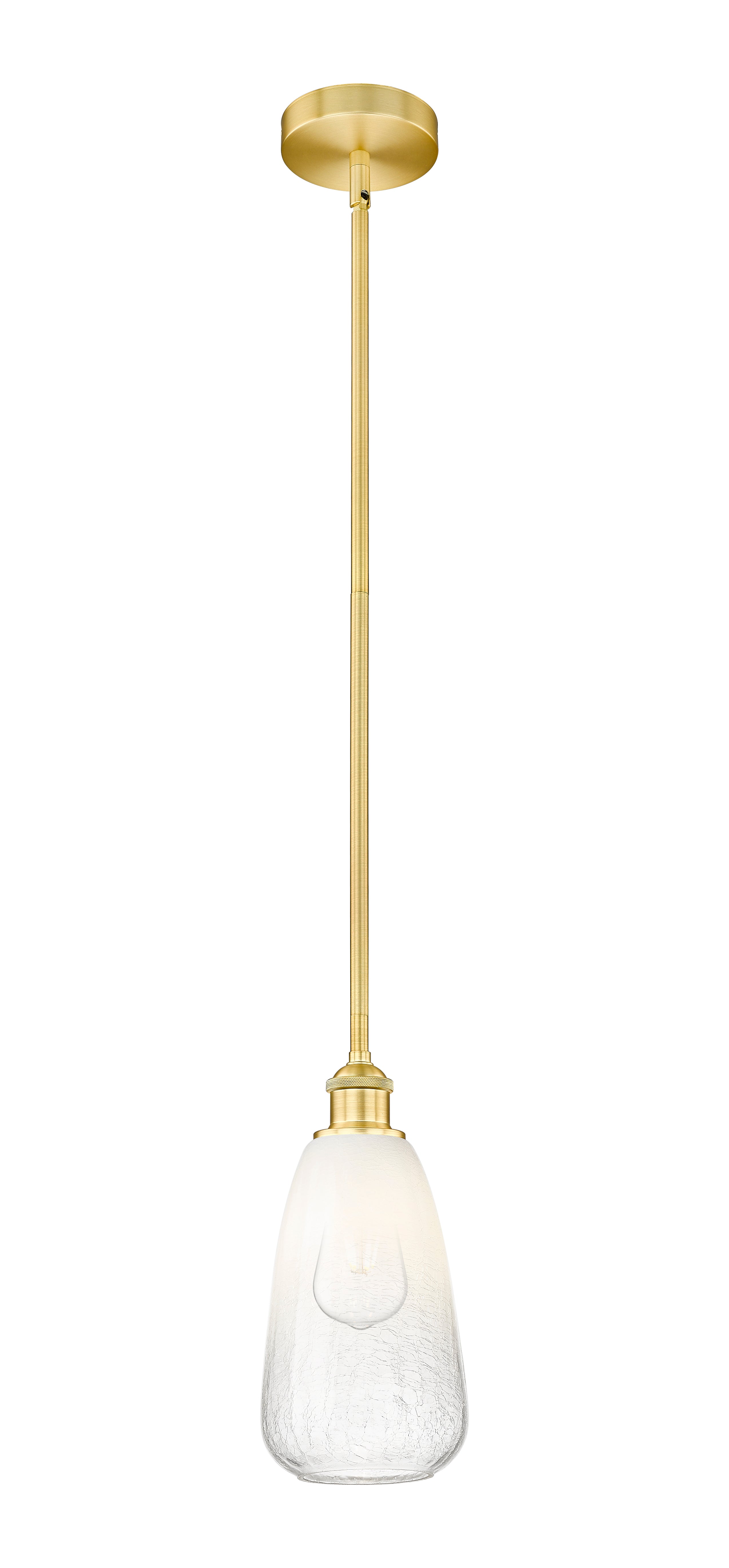 Edison Mini Pendant Antique Brass 6 Inch