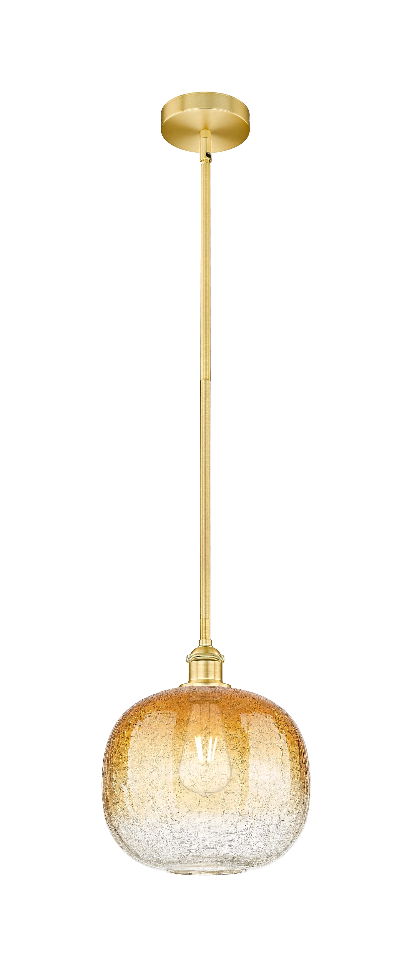 Edison Mini Pendant Antique Brass Cast