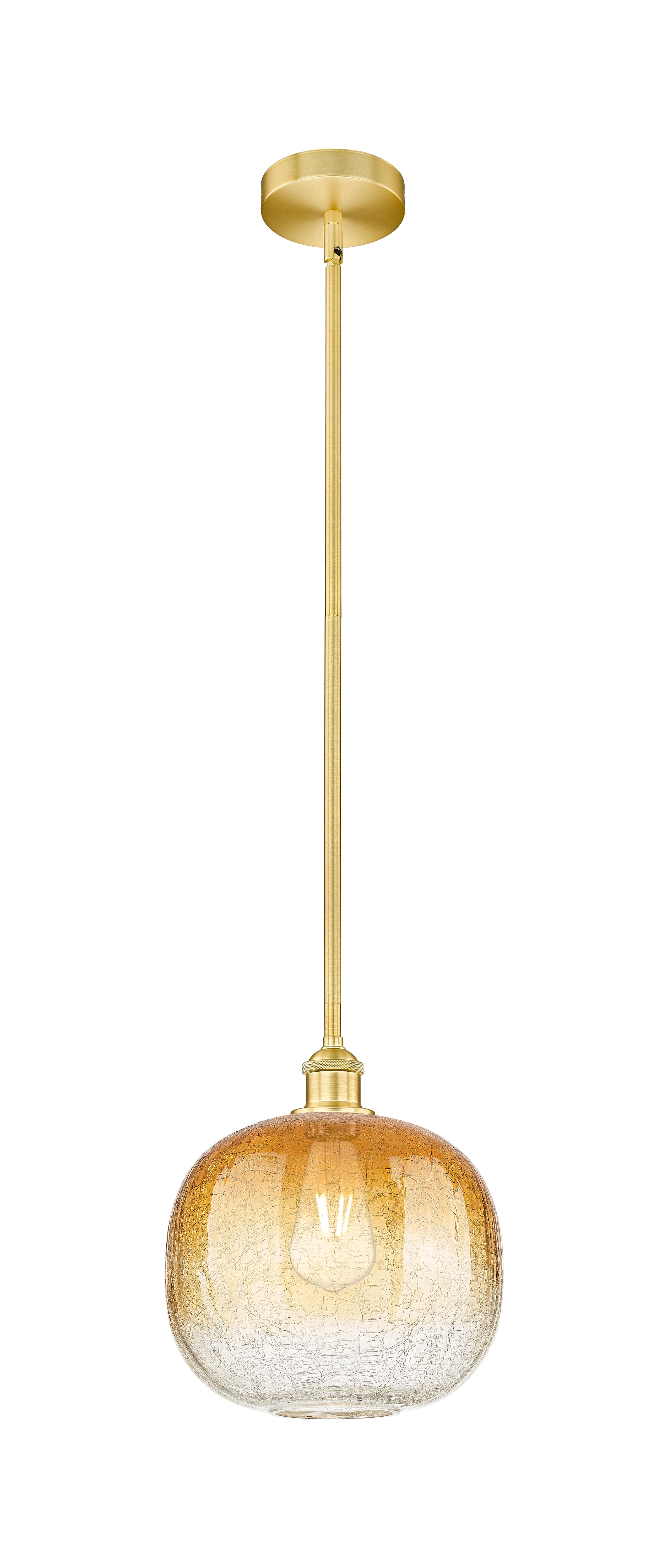 Edison Mini Pendant Antique Brass Cast