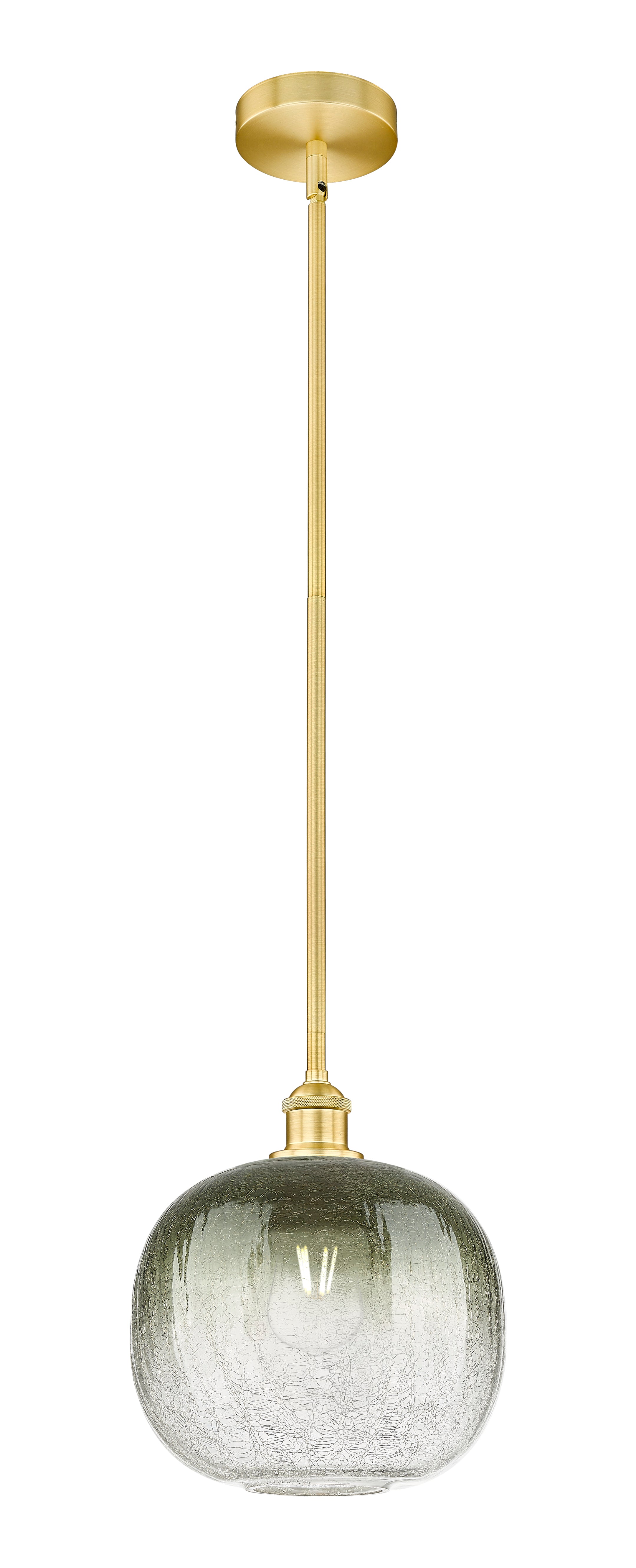 Edison Mini Pendant Antique Brass Cast