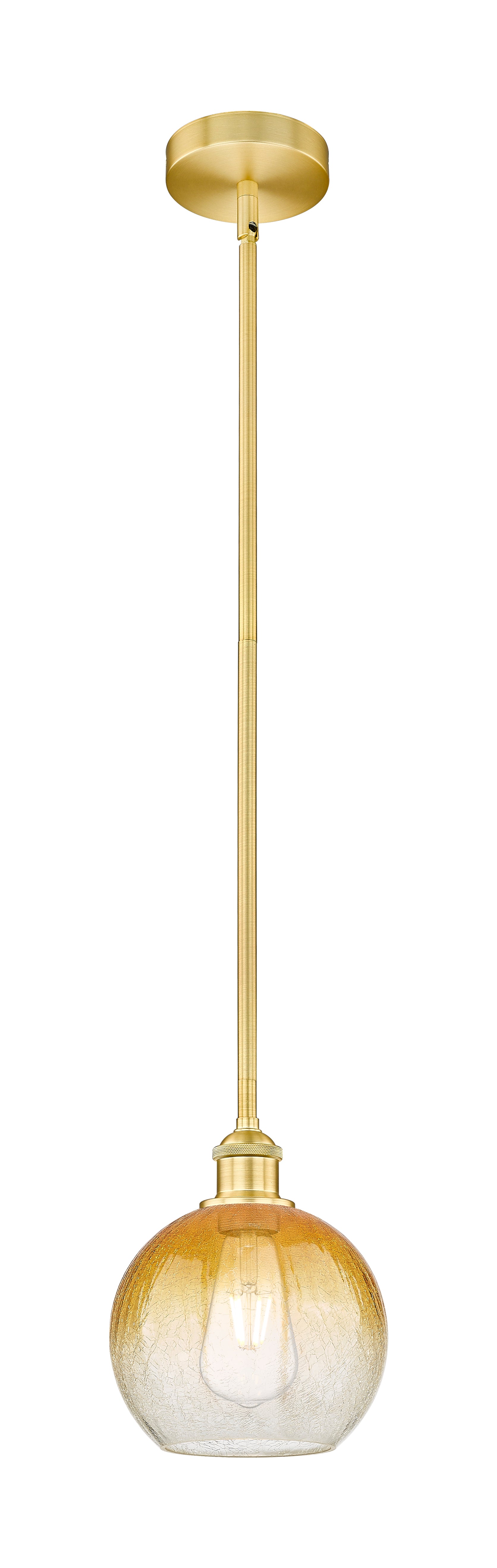 Edison Mini Pendant Antique Brass Finish