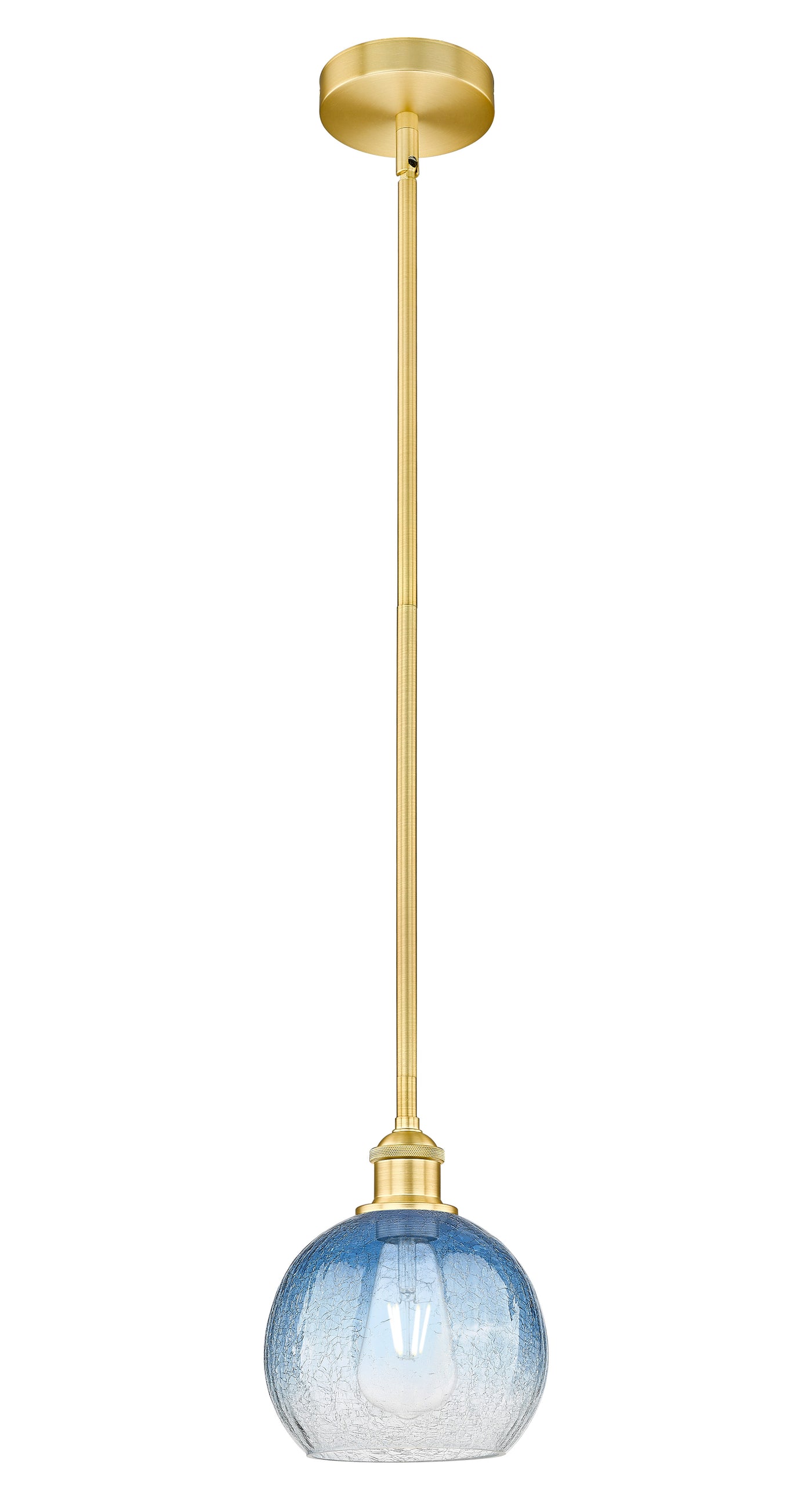 Edison Mini Pendant Antique Brass Finish