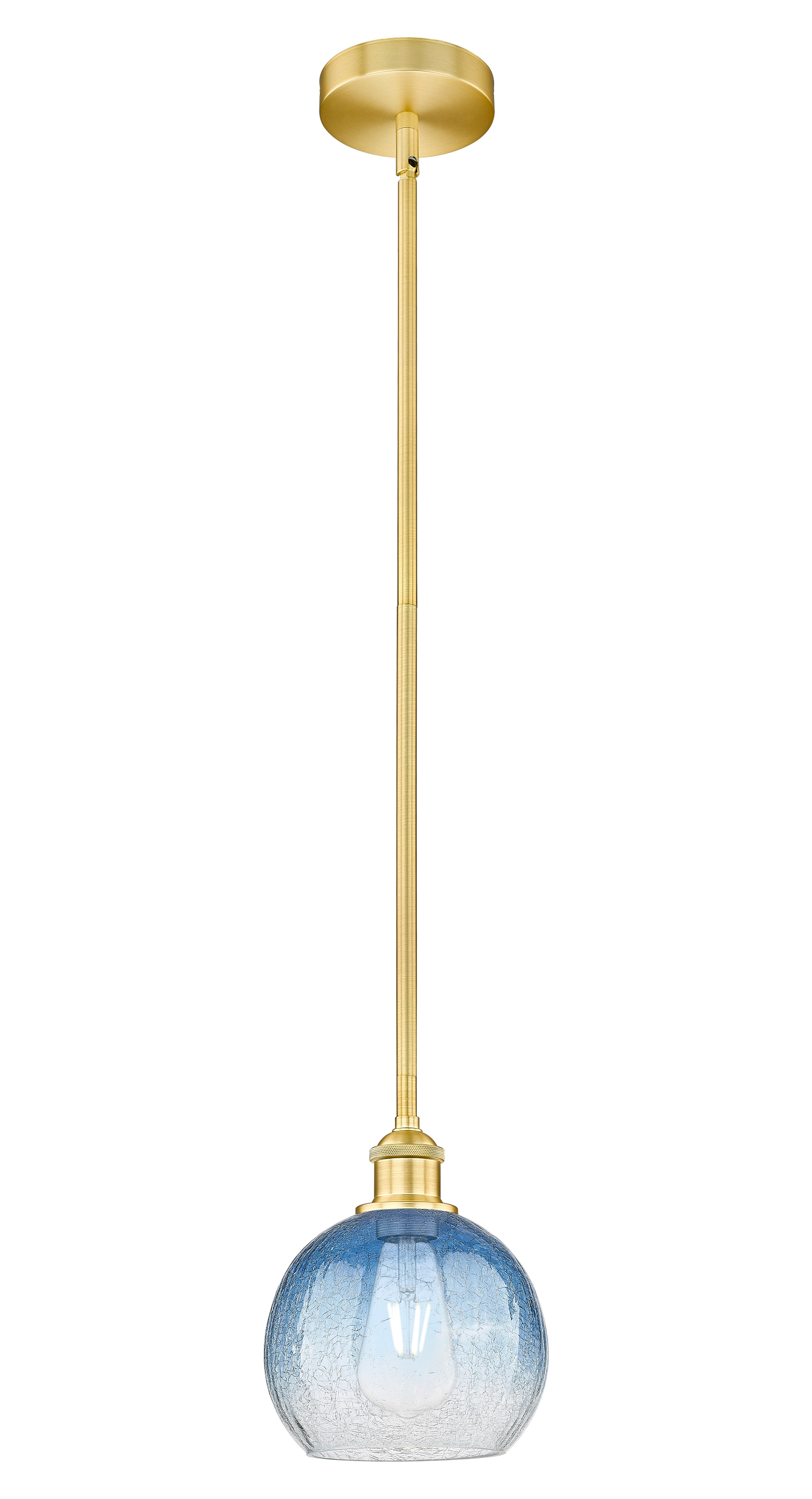 Edison Mini Pendant Antique Brass Finish