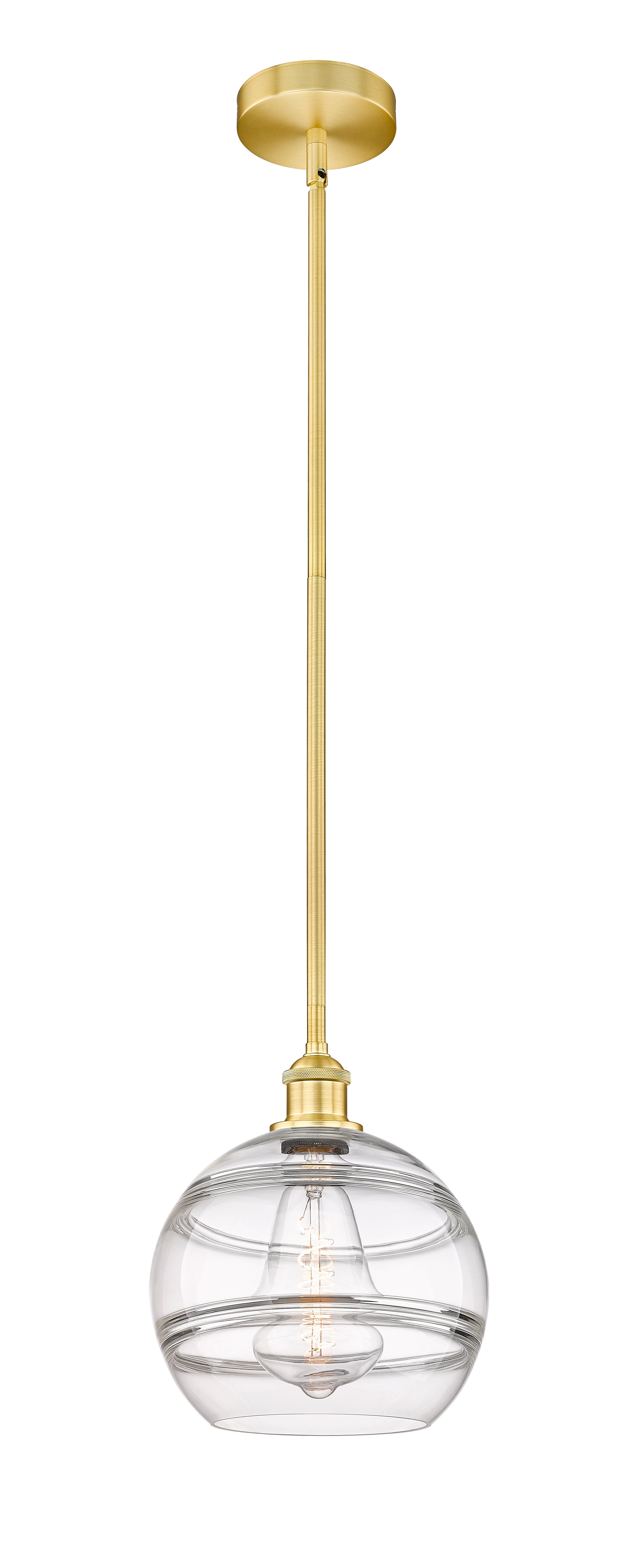 Edison Mini Pendant Antique Brass Finish