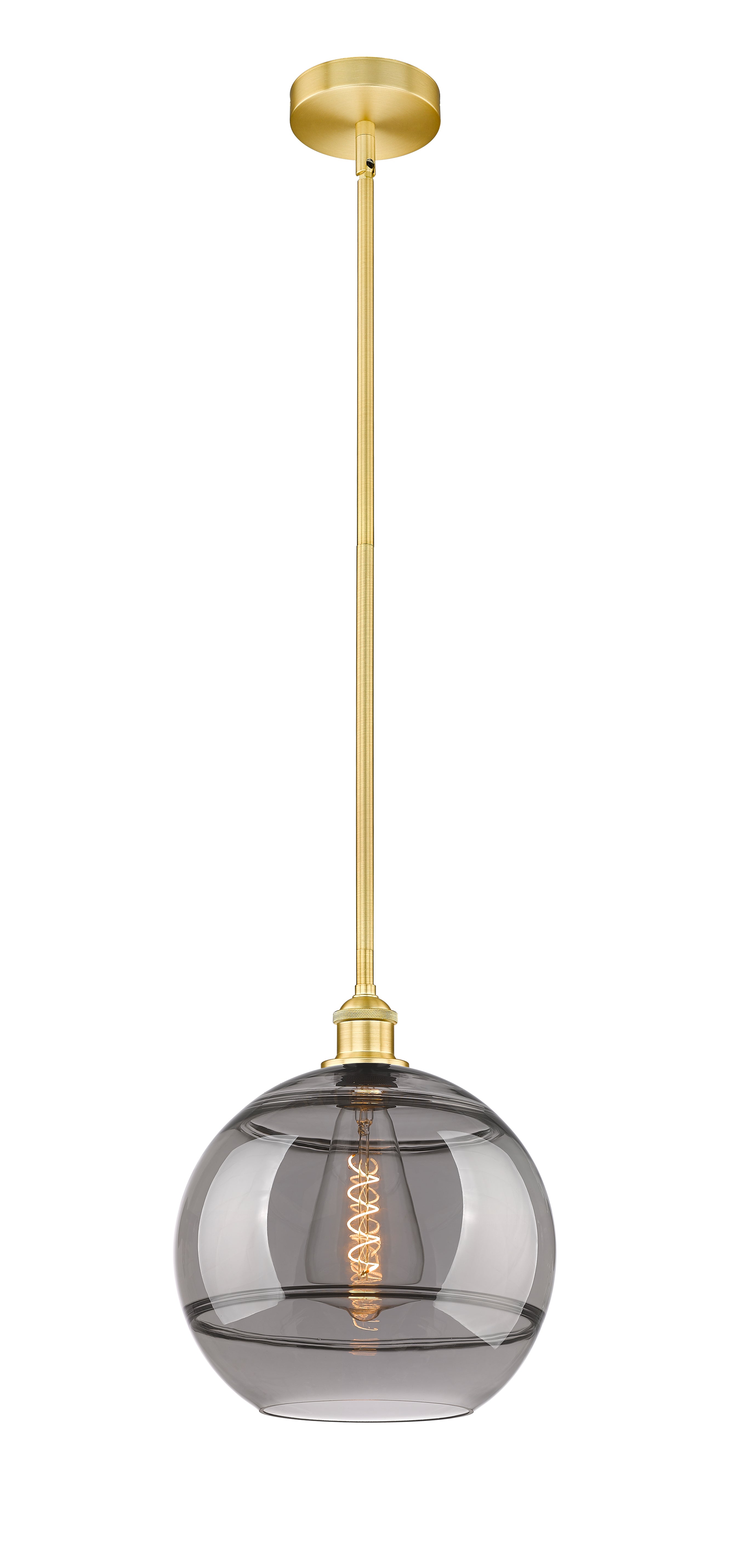 Edison Mini Pendant Antique Brass