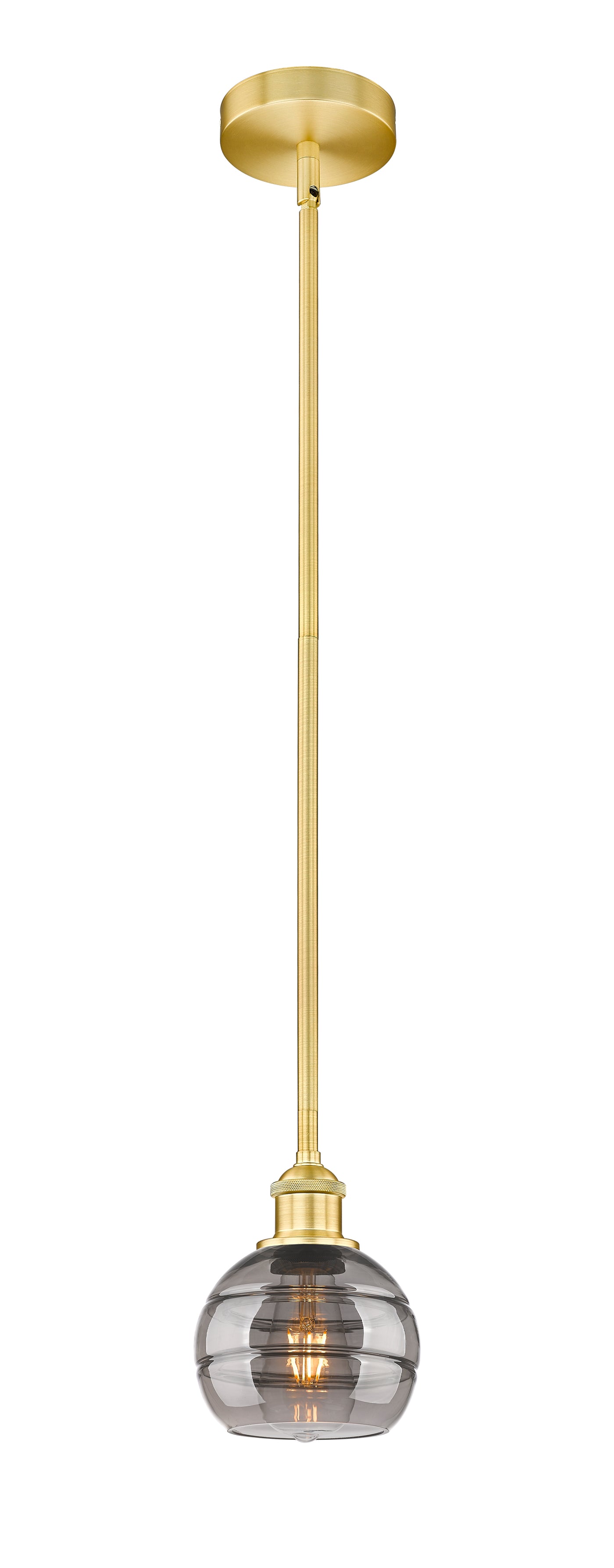Edison Mini Pendant Cast Brass Antique