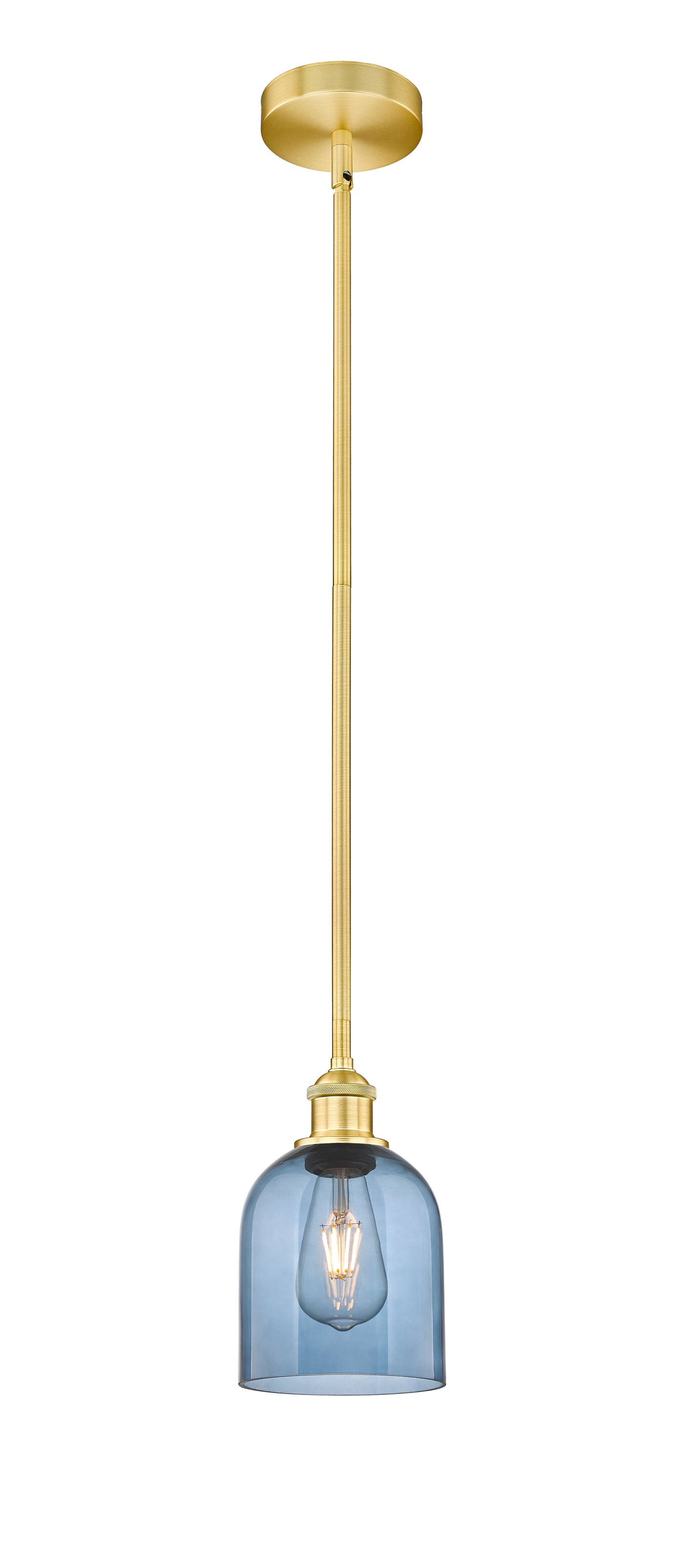 Edison Mini Pendant Antique Brass Finish