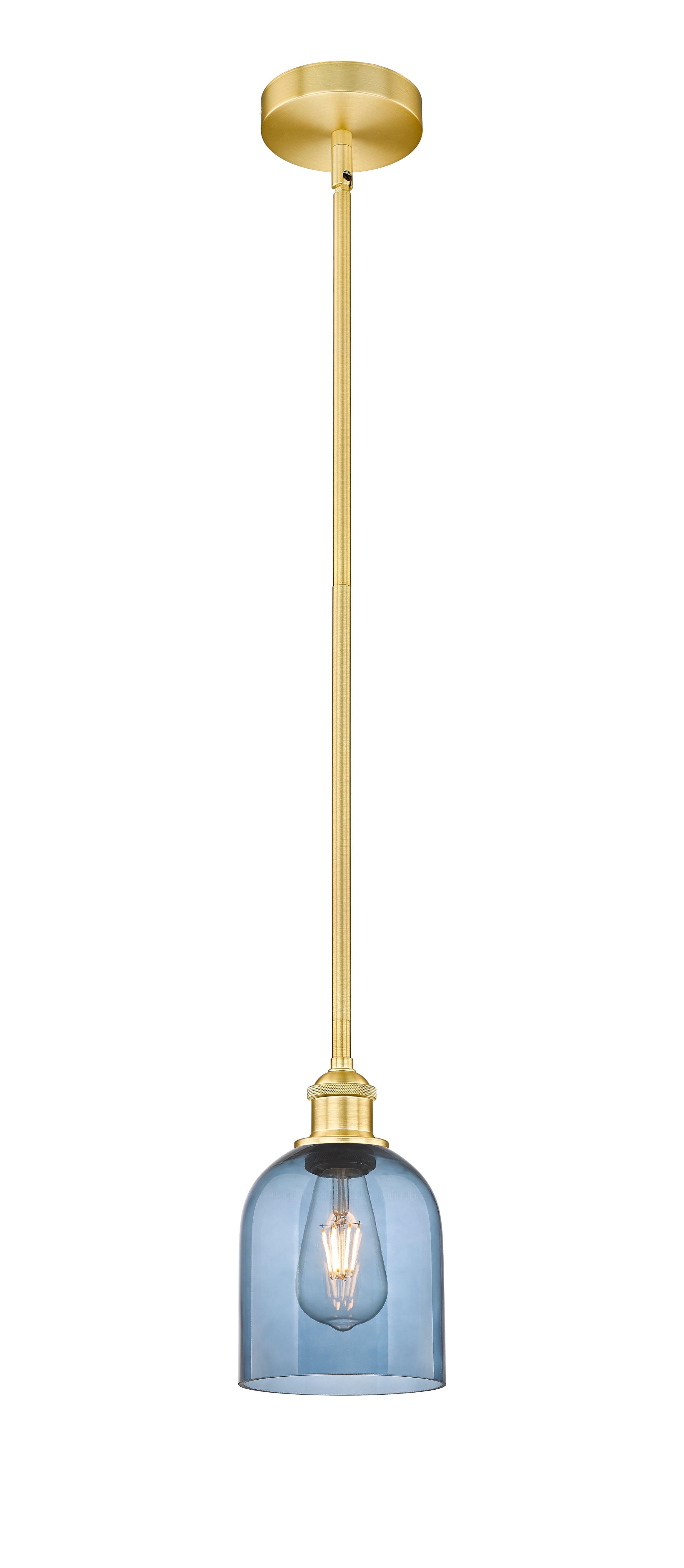 Edison Mini Pendant Antique Brass Finish