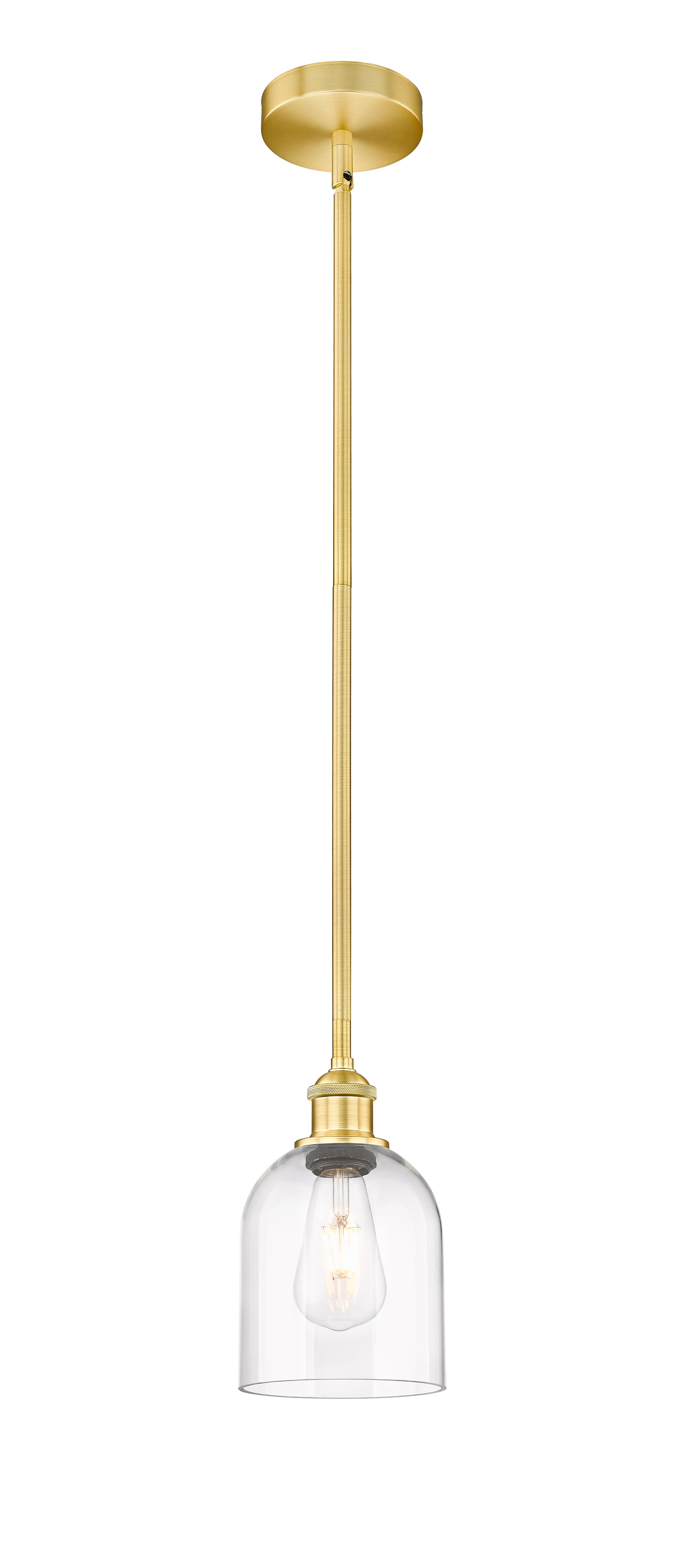 Edison Mini Pendant Antique Brass Finish