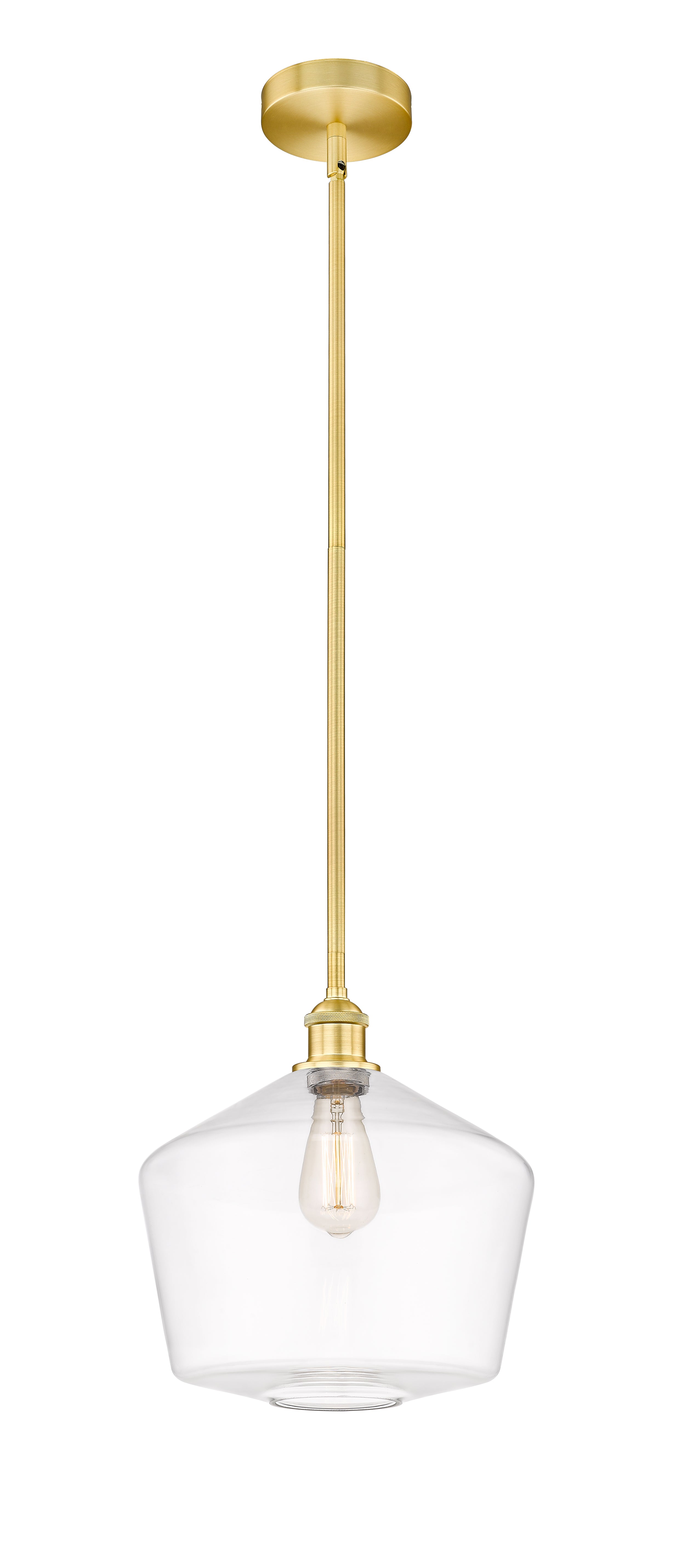 Edison Mini Pendant Antique Brass Finish