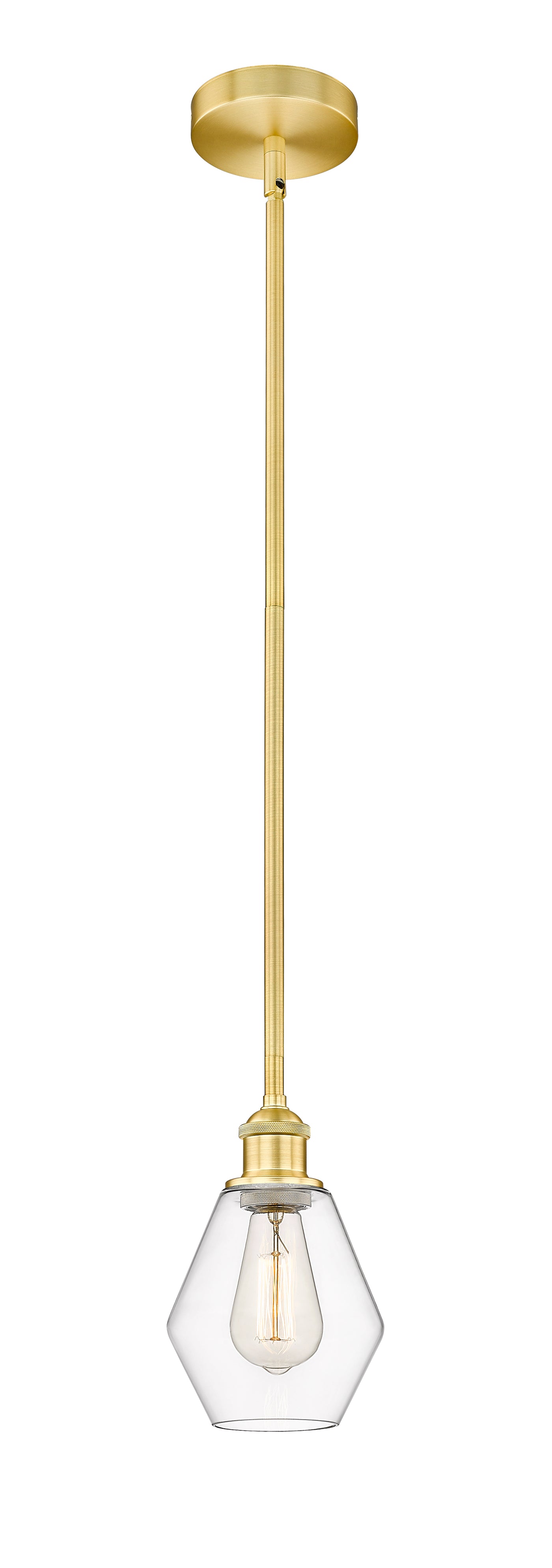 Edison Mini Pendant Antique Brass Finish