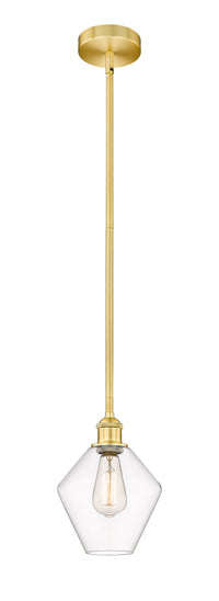 Edison Mini Pendant Antique Brass 8 Inch
