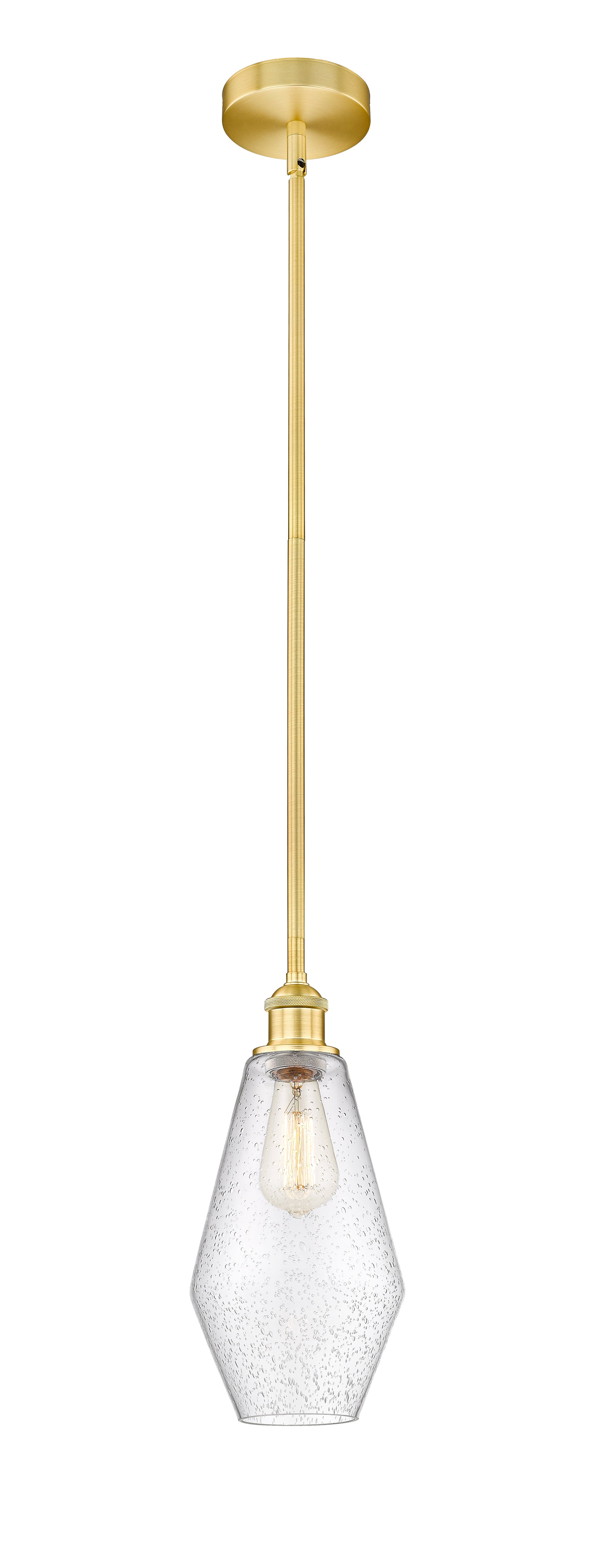 Edison Mini Pendant Antique Brass Finish