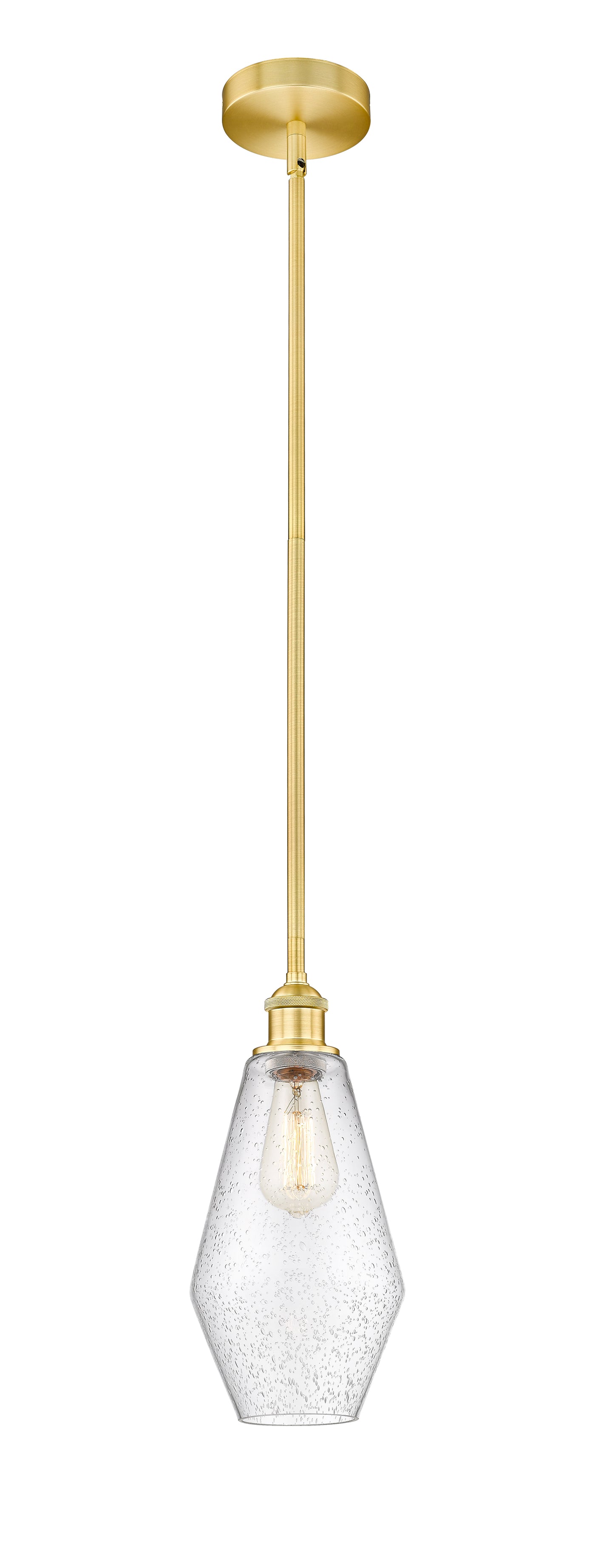 Edison Mini Pendant Antique Brass Finish