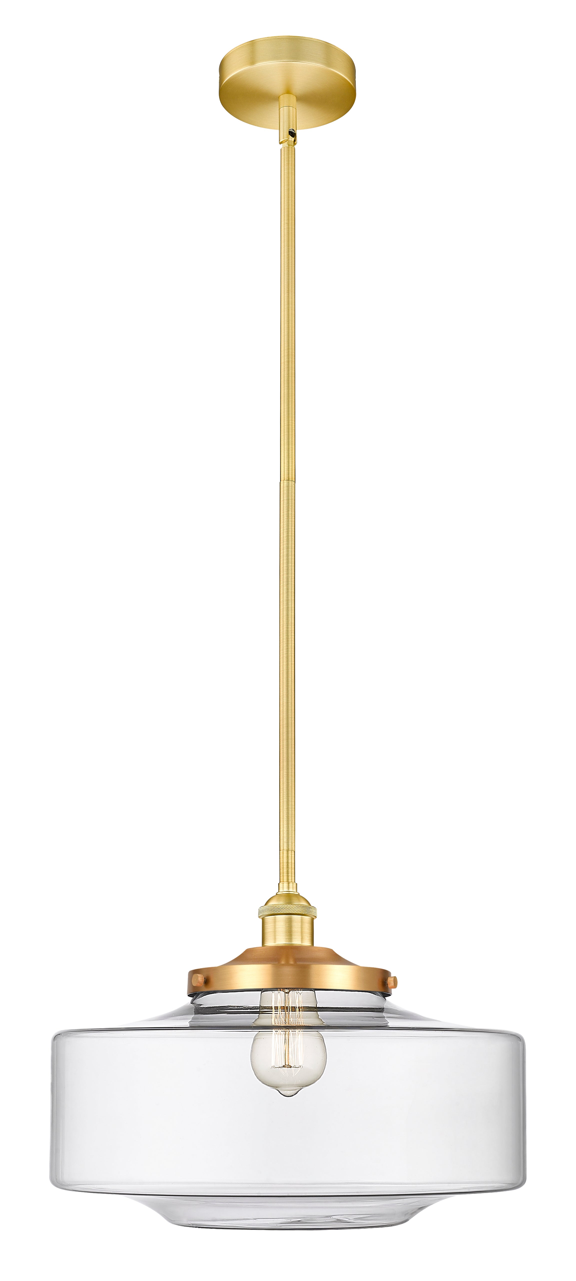 Edison Mini Pendant Cast Brass Dimmable