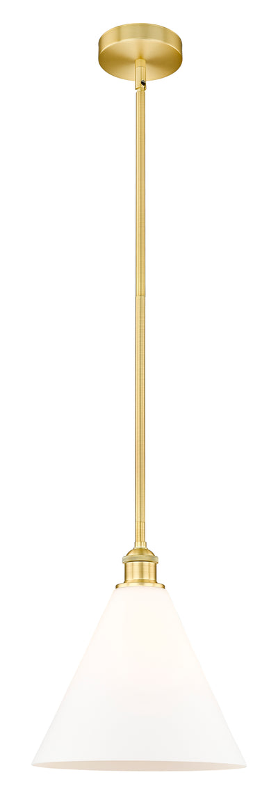 Edison Mini Pendant Antique Brass Glass