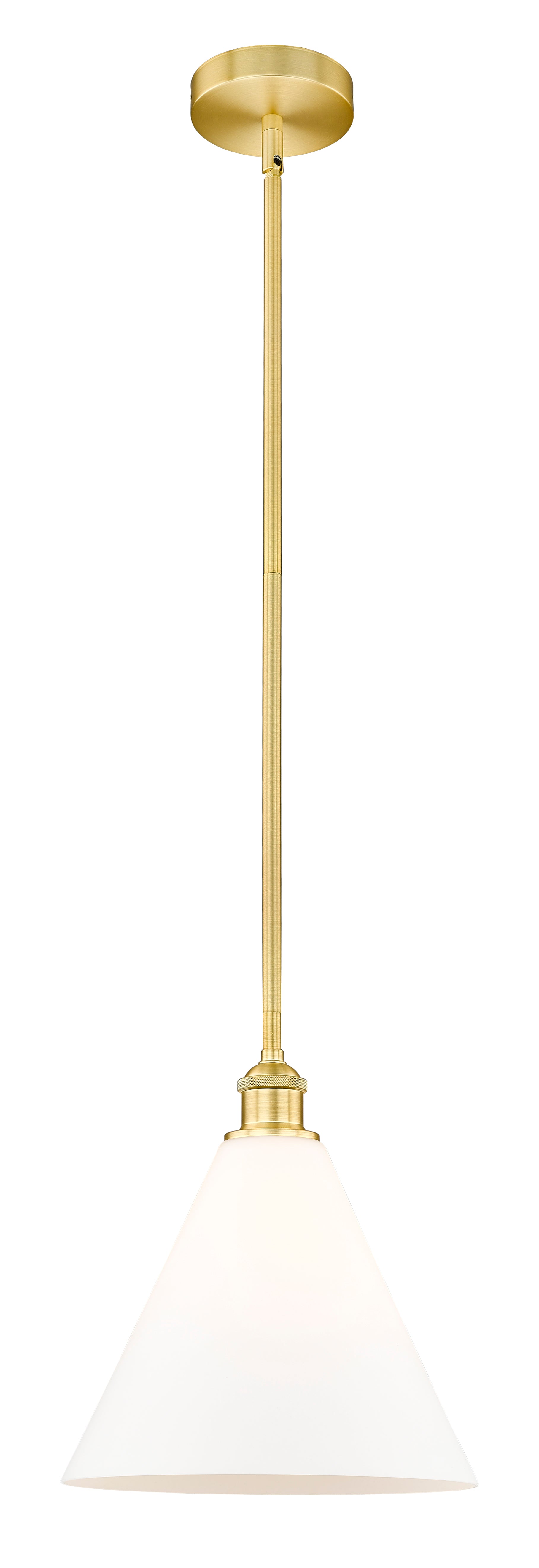 Edison Mini Pendant Antique Brass Glass