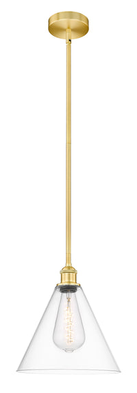 Edison Mini Pendant Antique Brass Glass