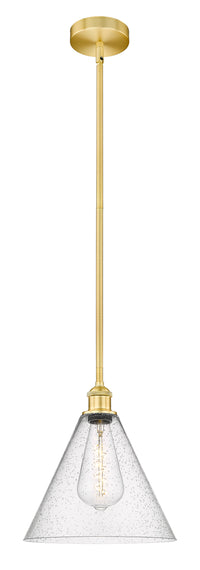 Edison Mini Pendant Antique Brass Glass