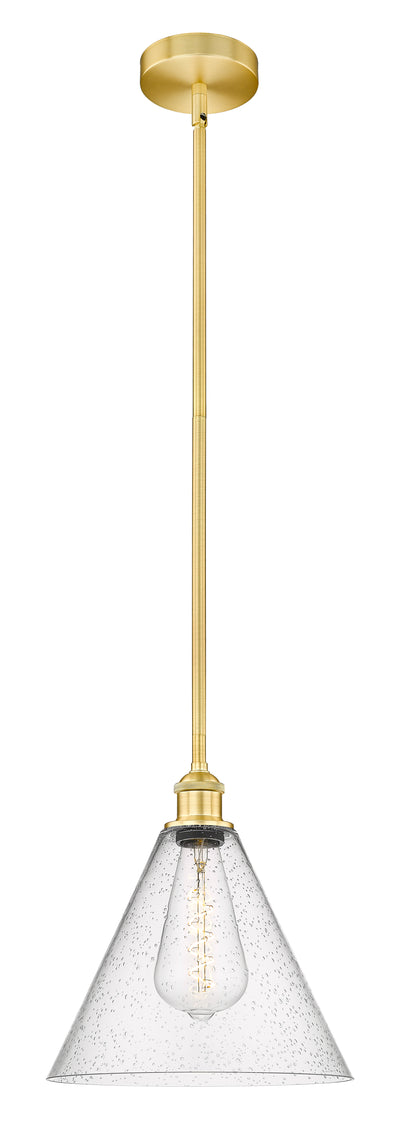 Edison Mini Pendant Antique Brass Glass