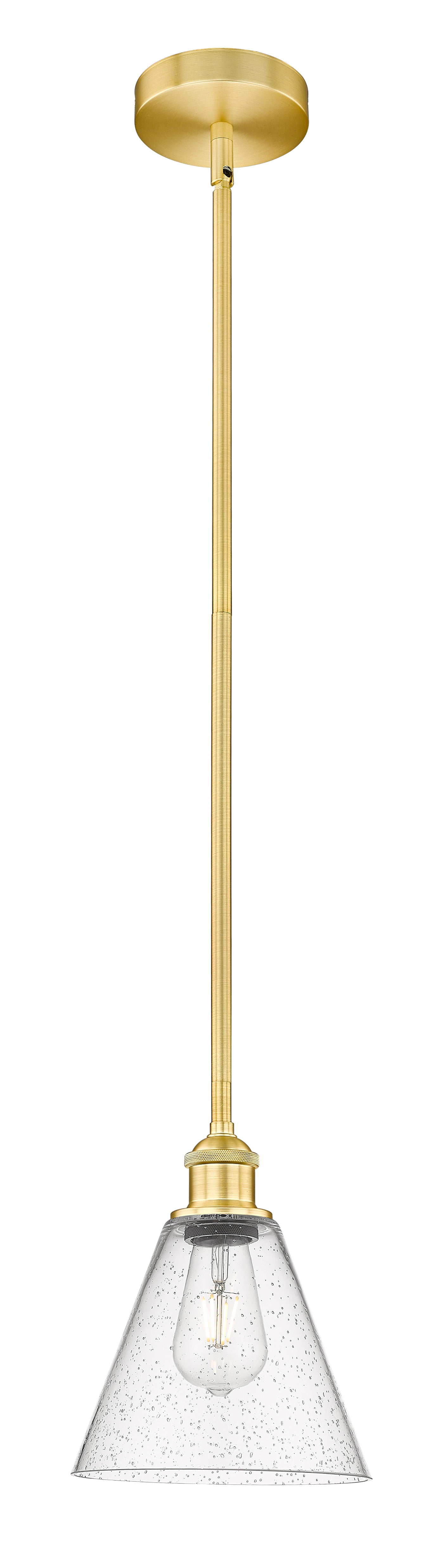Edison Mini Pendant Antique Brass Finish