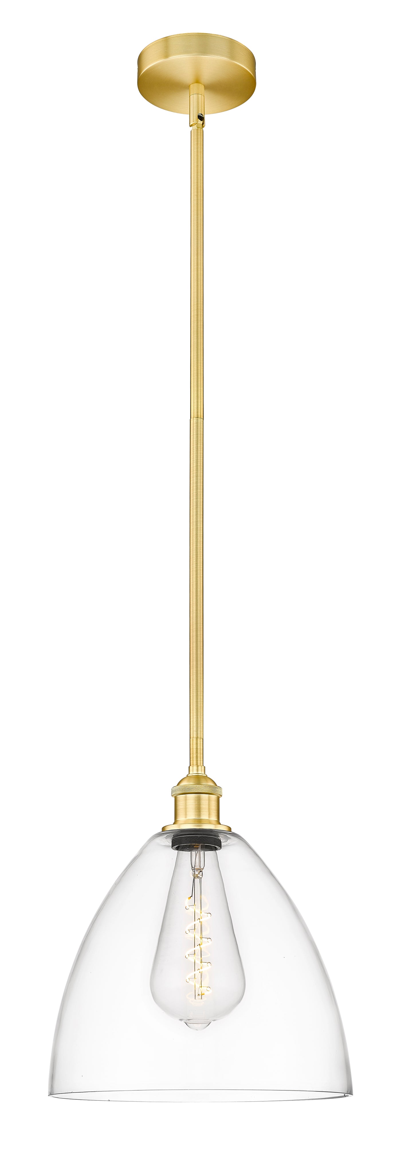 Edison Mini Pendant Antique Cast Brass