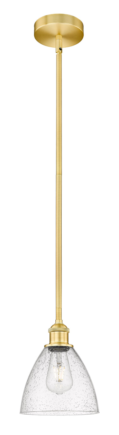 Edison Mini Pendant Antique Brass 9 Inches