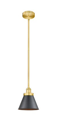 Edison Mini Pendant Matte Black Cast Brass