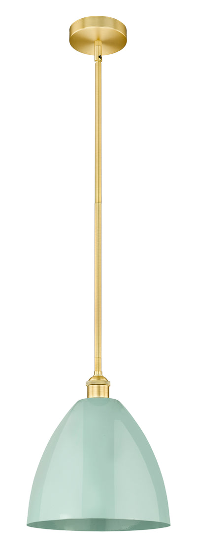 Edison Mini Pendant Cast Brass 12 Inch