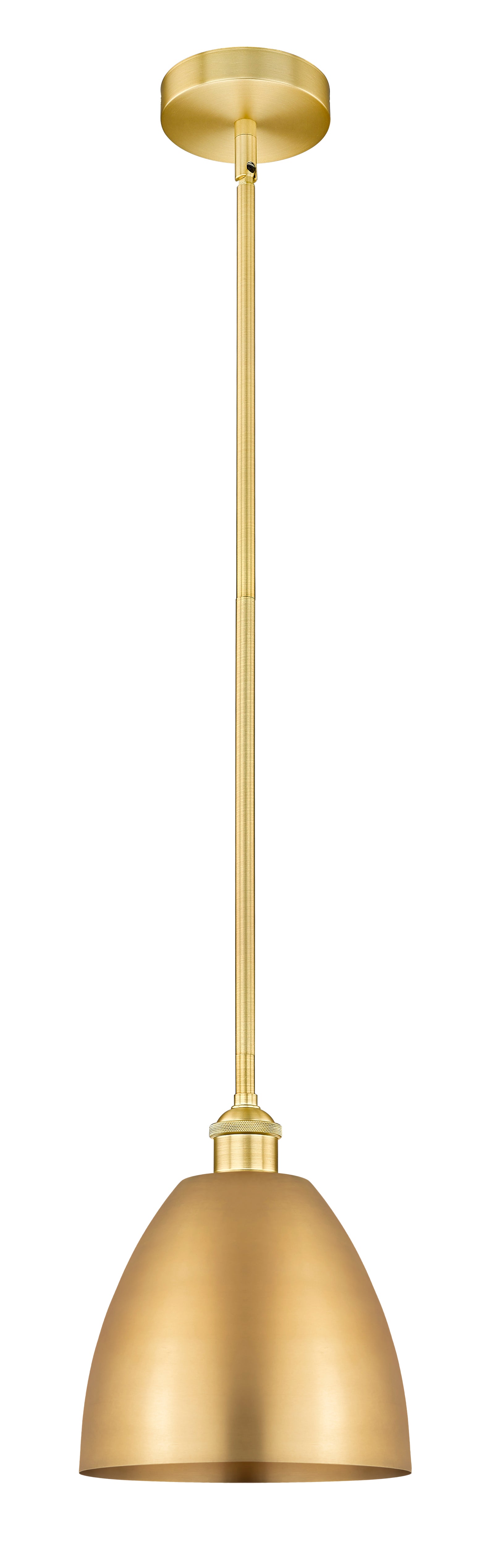 Edison Mini Pendant Antique Brass 9"